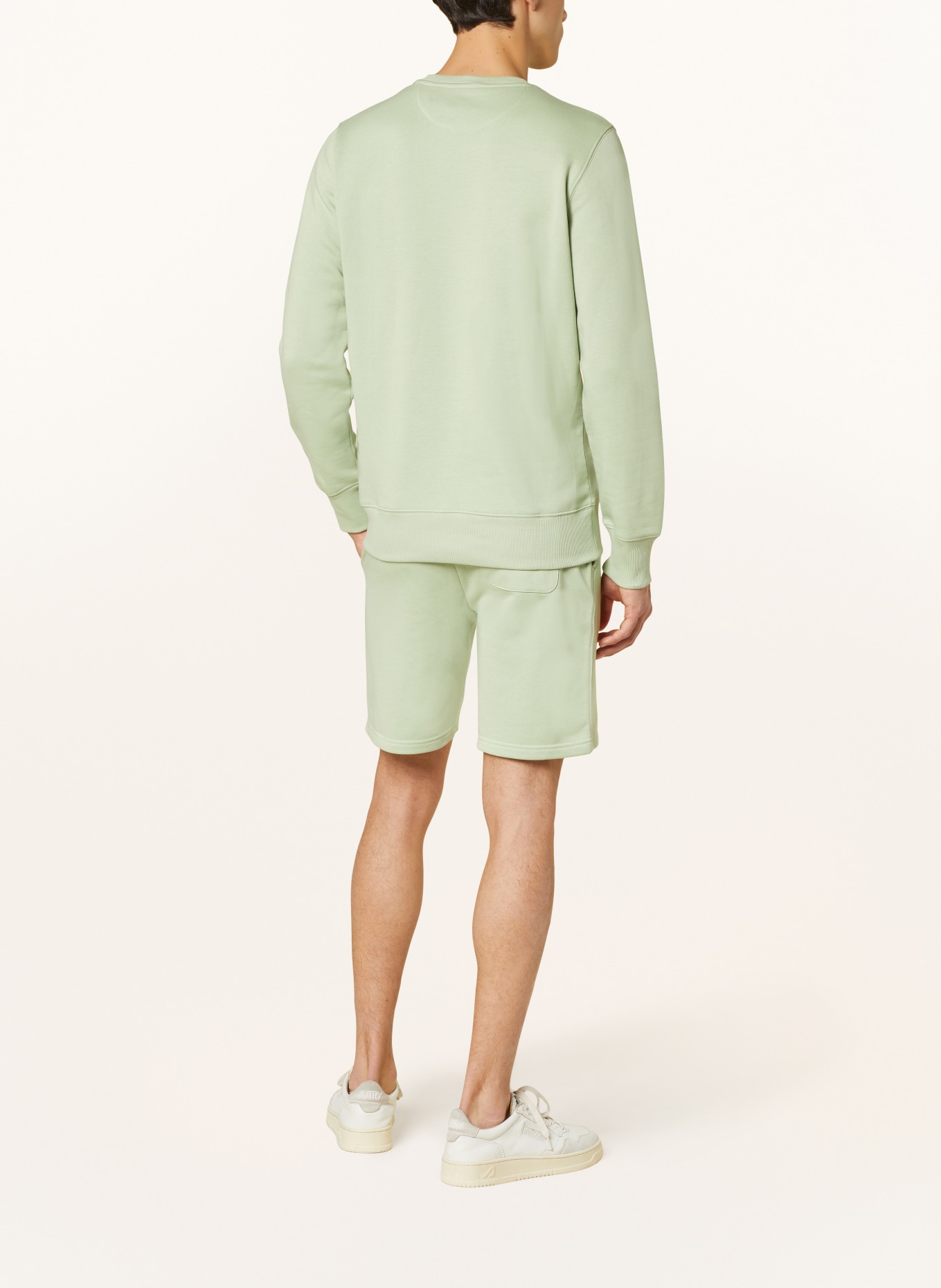 GANT Sweat shorts, Color: LIGHT GREEN (Image 3)