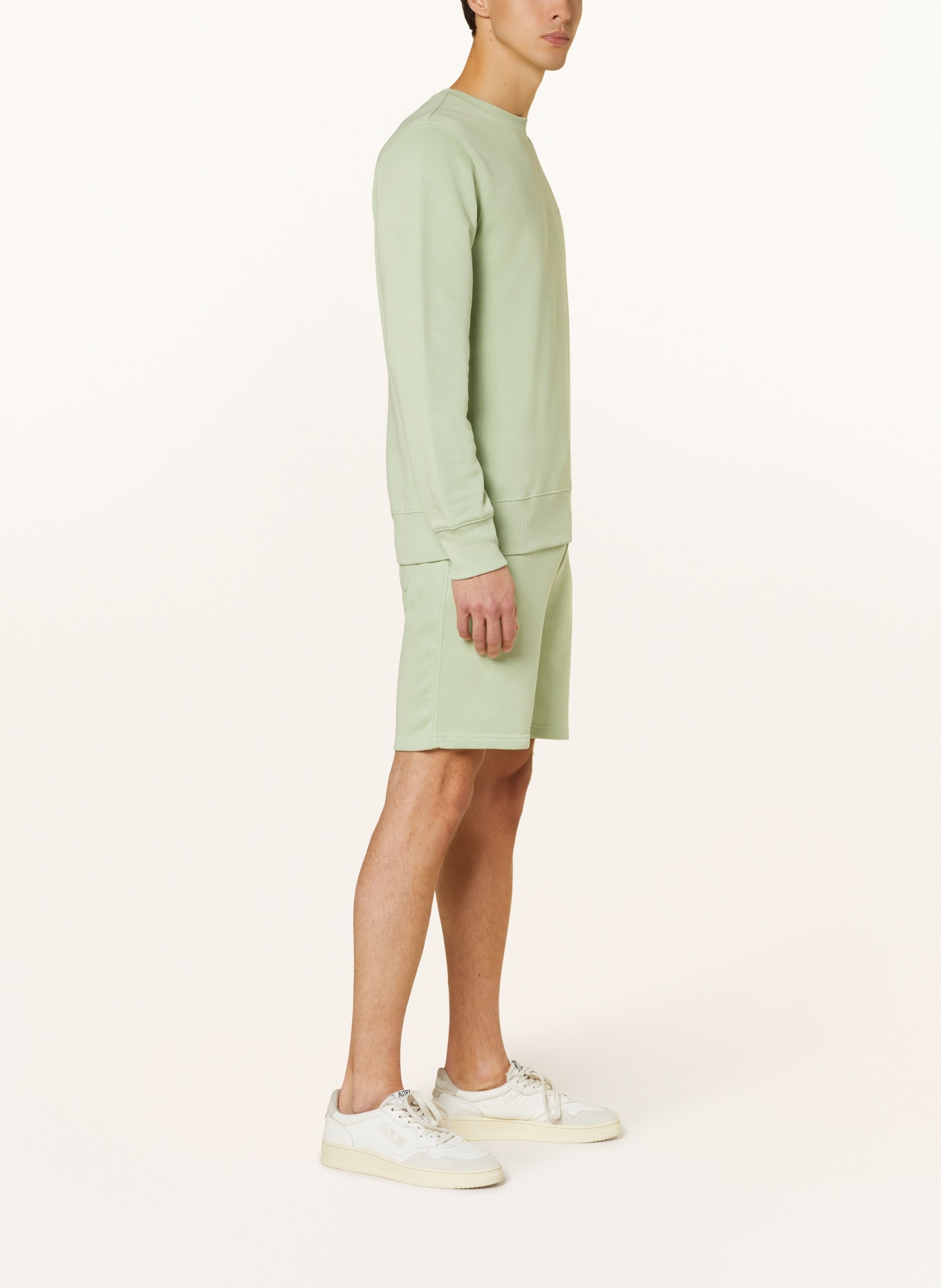 GANT Sweat shorts, Color: LIGHT GREEN (Image 4)