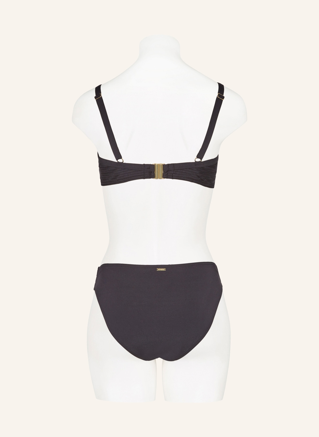 CYELL Underwired bikini top NOOS CAVIAR, Color: BLACK (Image 3)