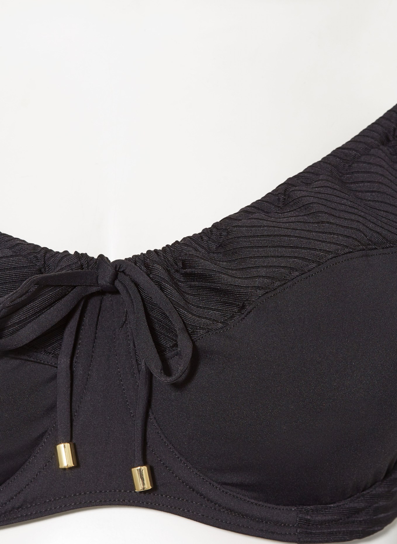 CYELL Underwired bikini top NOOS CAVIAR, Color: BLACK (Image 4)