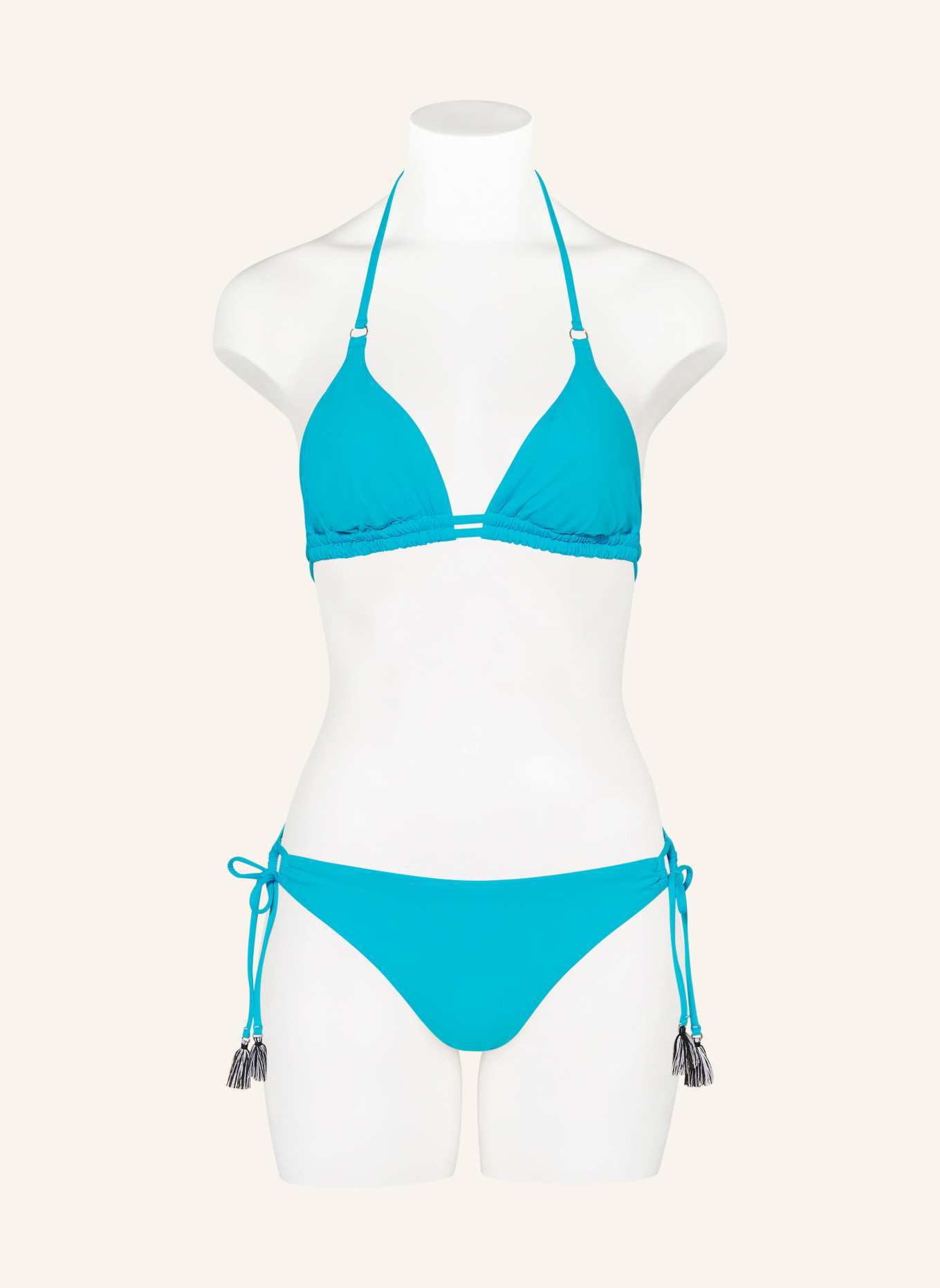 CYELL Triangle bikini top AQUA, Color: TURQUOISE (Image 2)