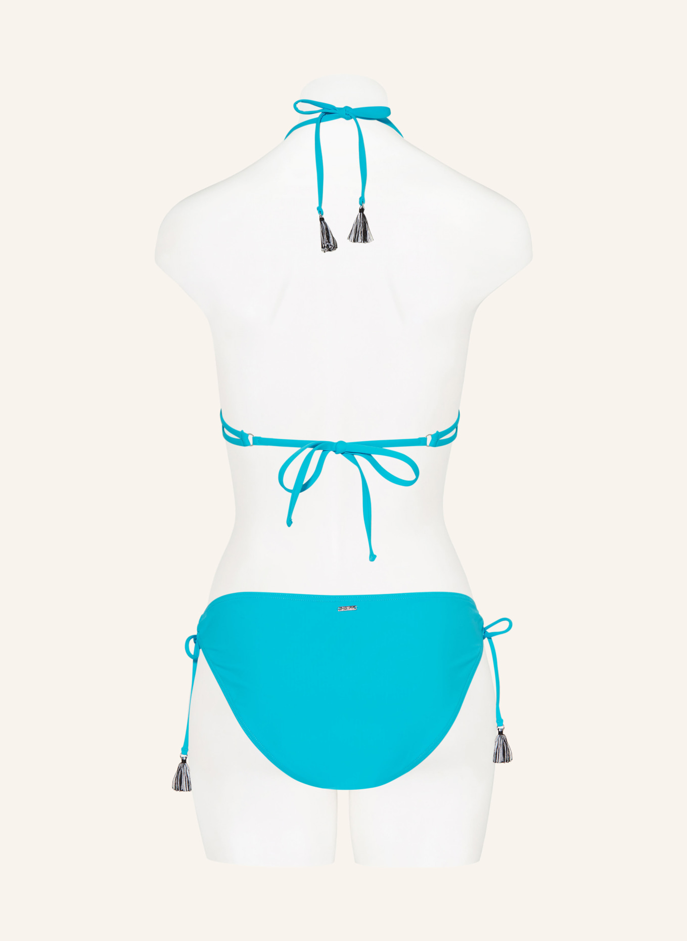 CYELL Triangle bikini top AQUA, Color: TURQUOISE (Image 3)