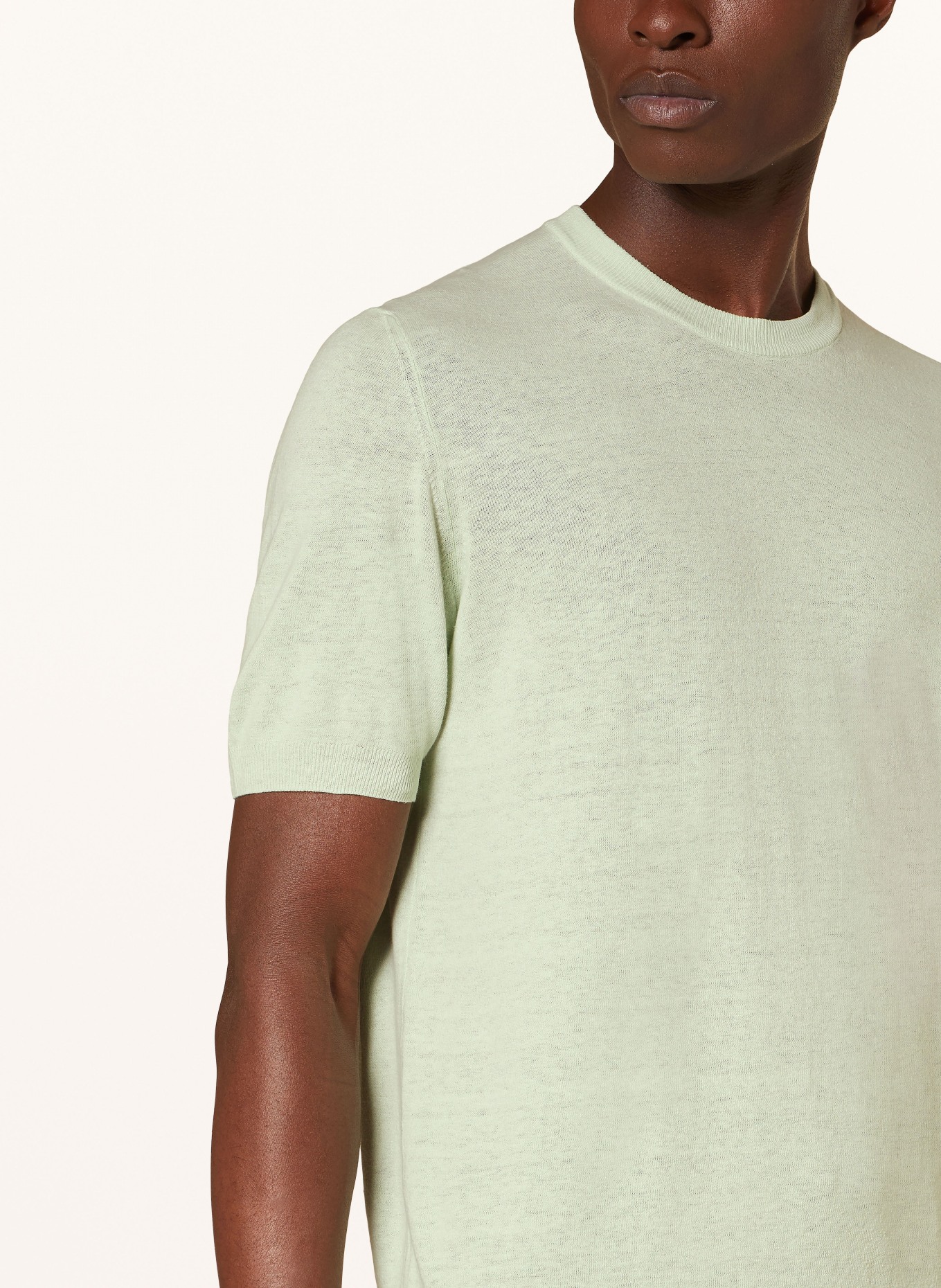 altea Strickshirt mit Leinen, Farbe: MINT (Bild 4)