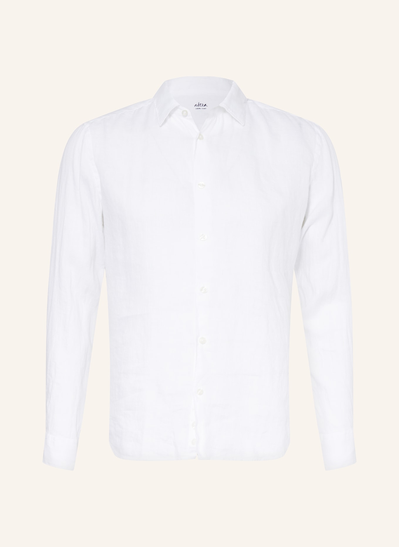 altea Linen shirt regular fit, Color: WHITE (Image 1)