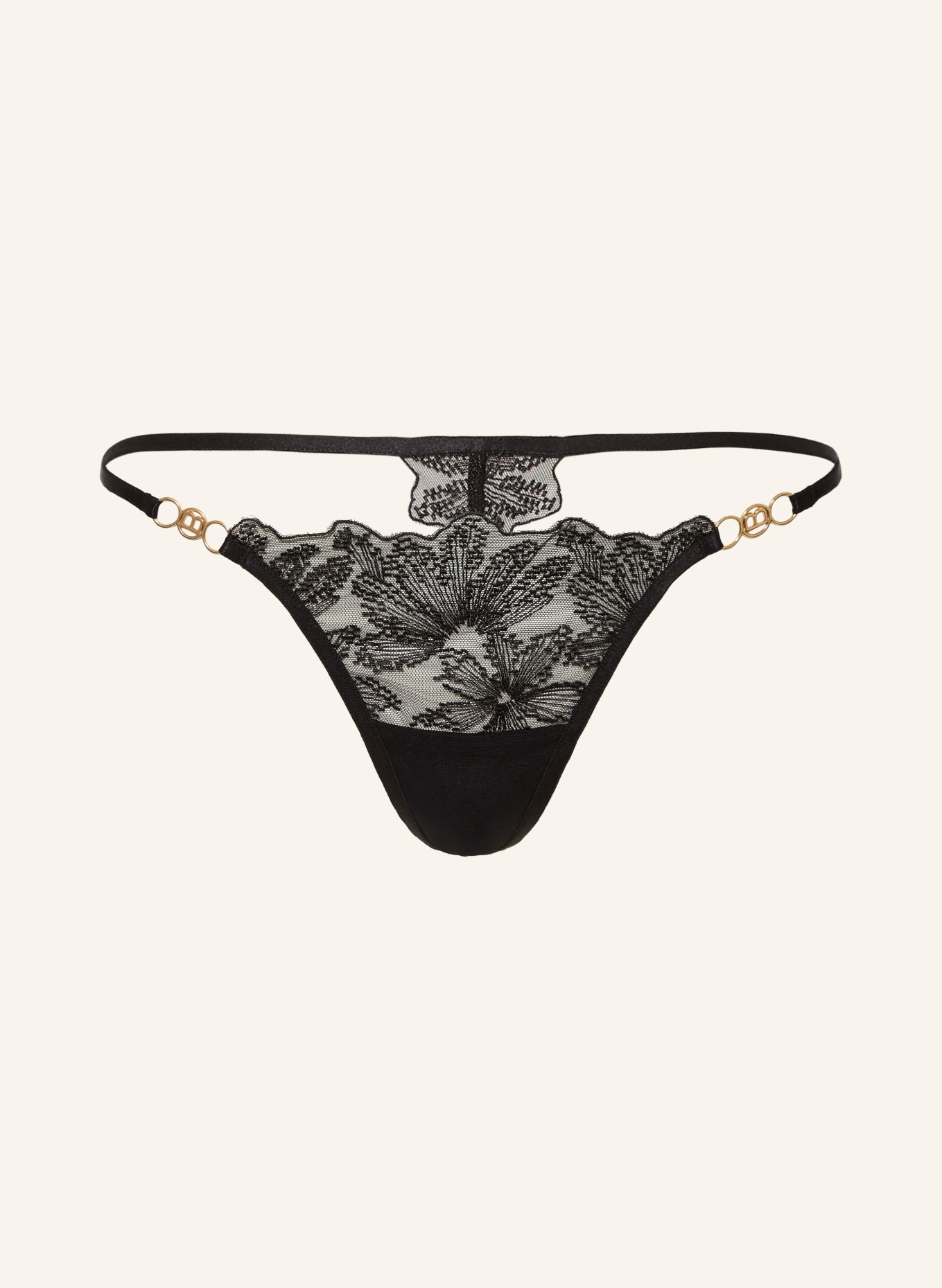 BLUEBELLA Thong OLYMPIA, Color: BLACK (Image 1)