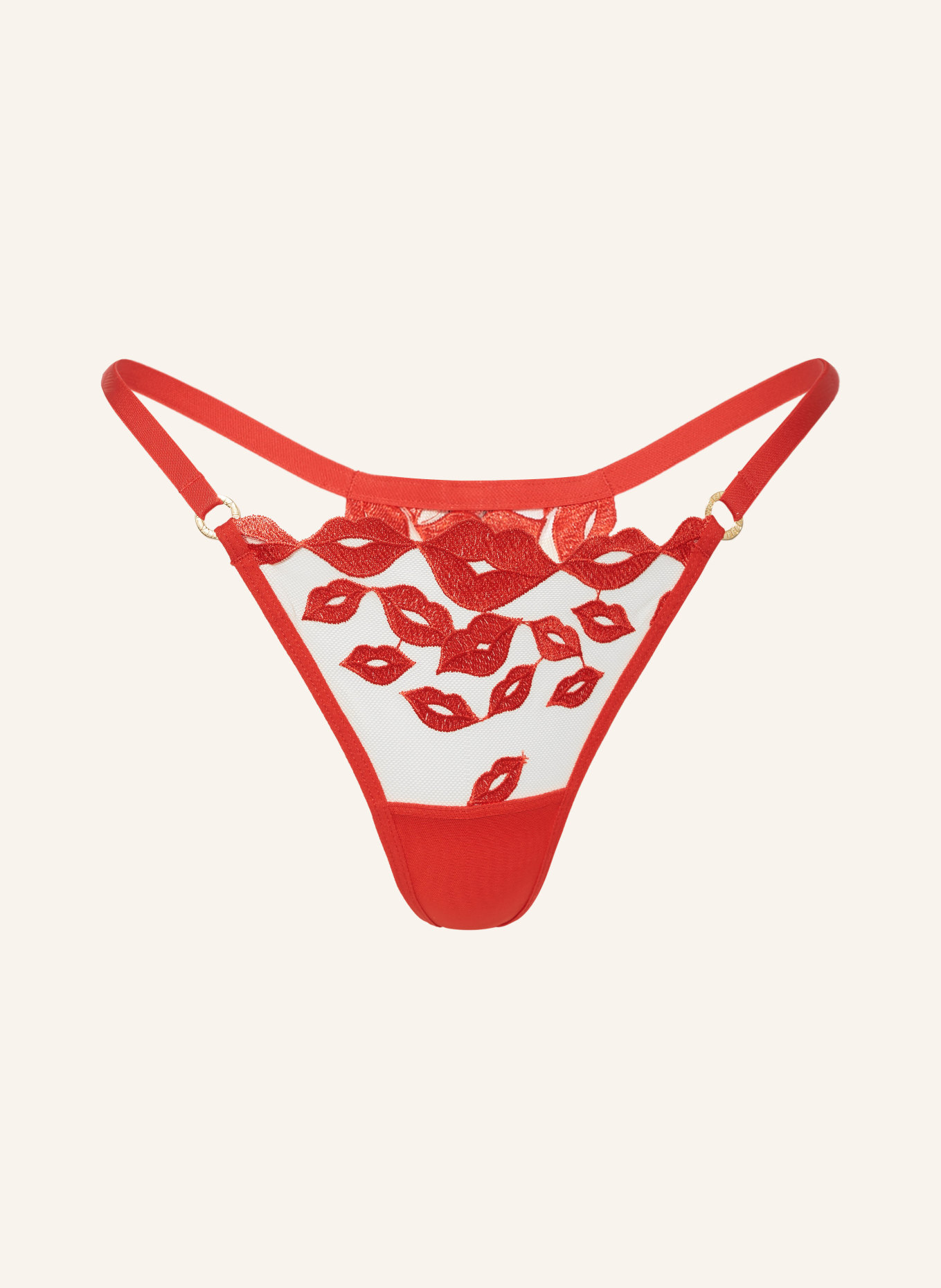 BLUEBELLA Thong MARIAN, Color: RED (Image 1)