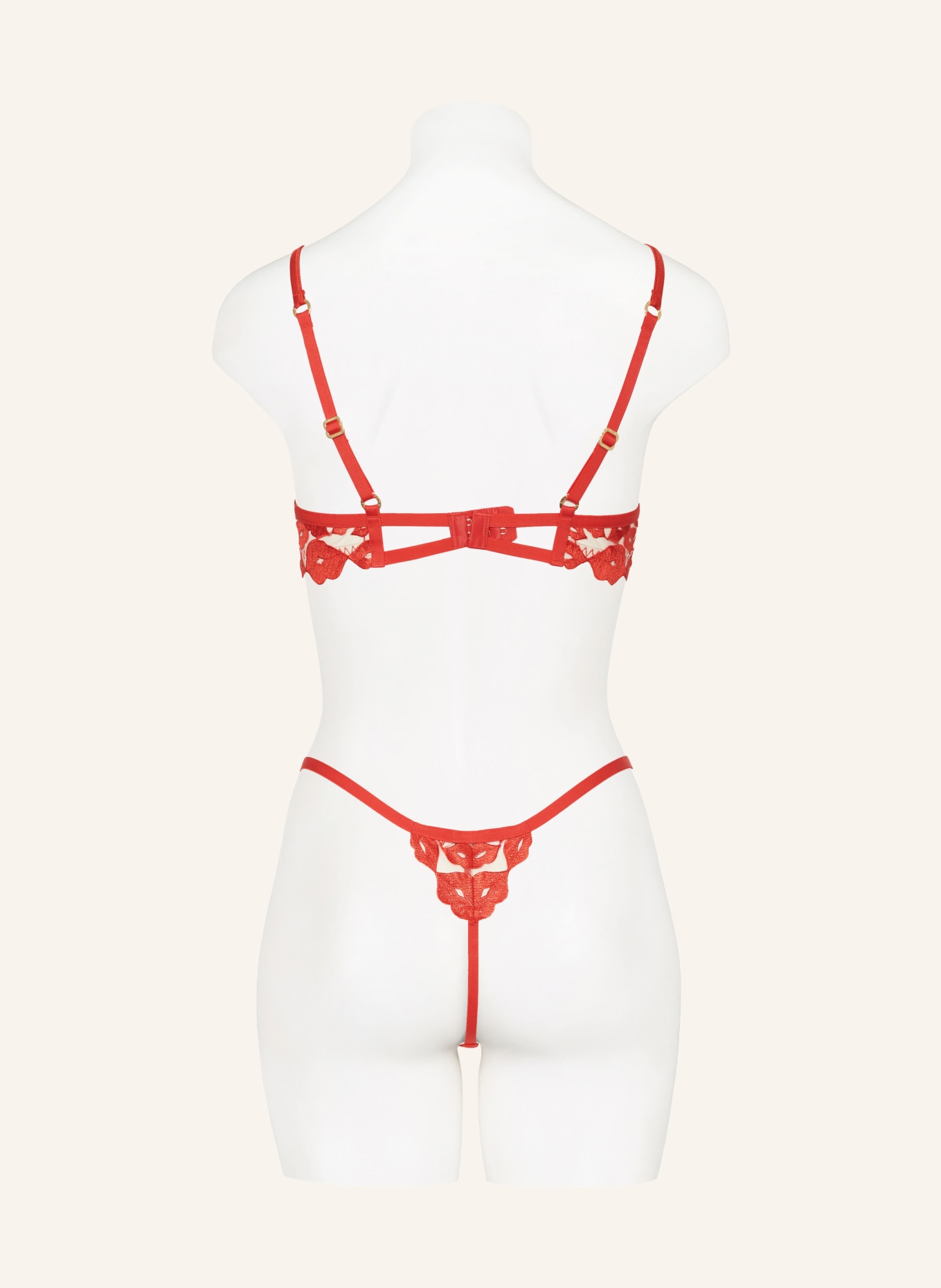 BLUEBELLA Thong MARIAN, Color: RED (Image 3)