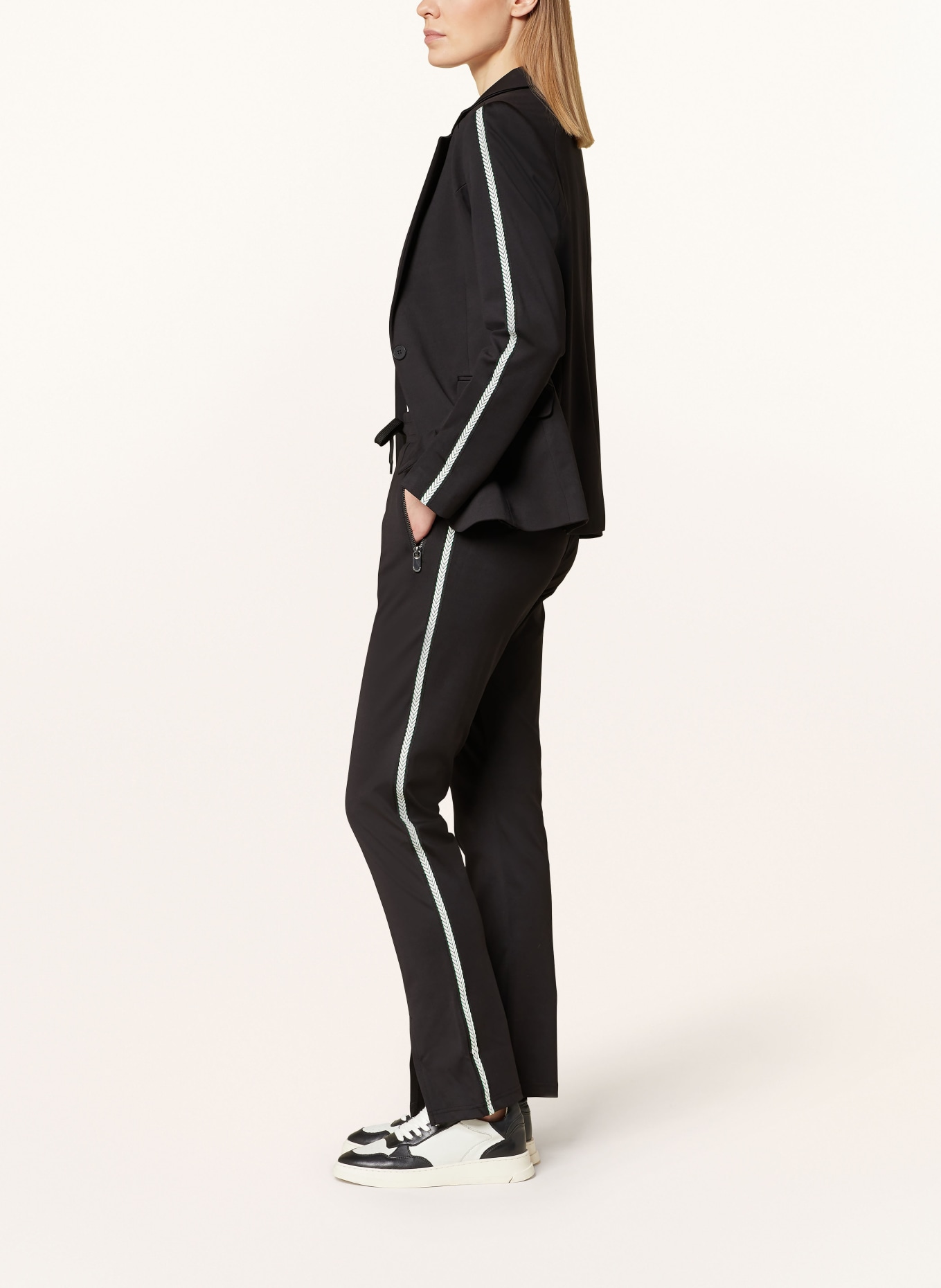 ELIAS RUMELIS Track pants ERFANIE, Color: BLACK (Image 4)
