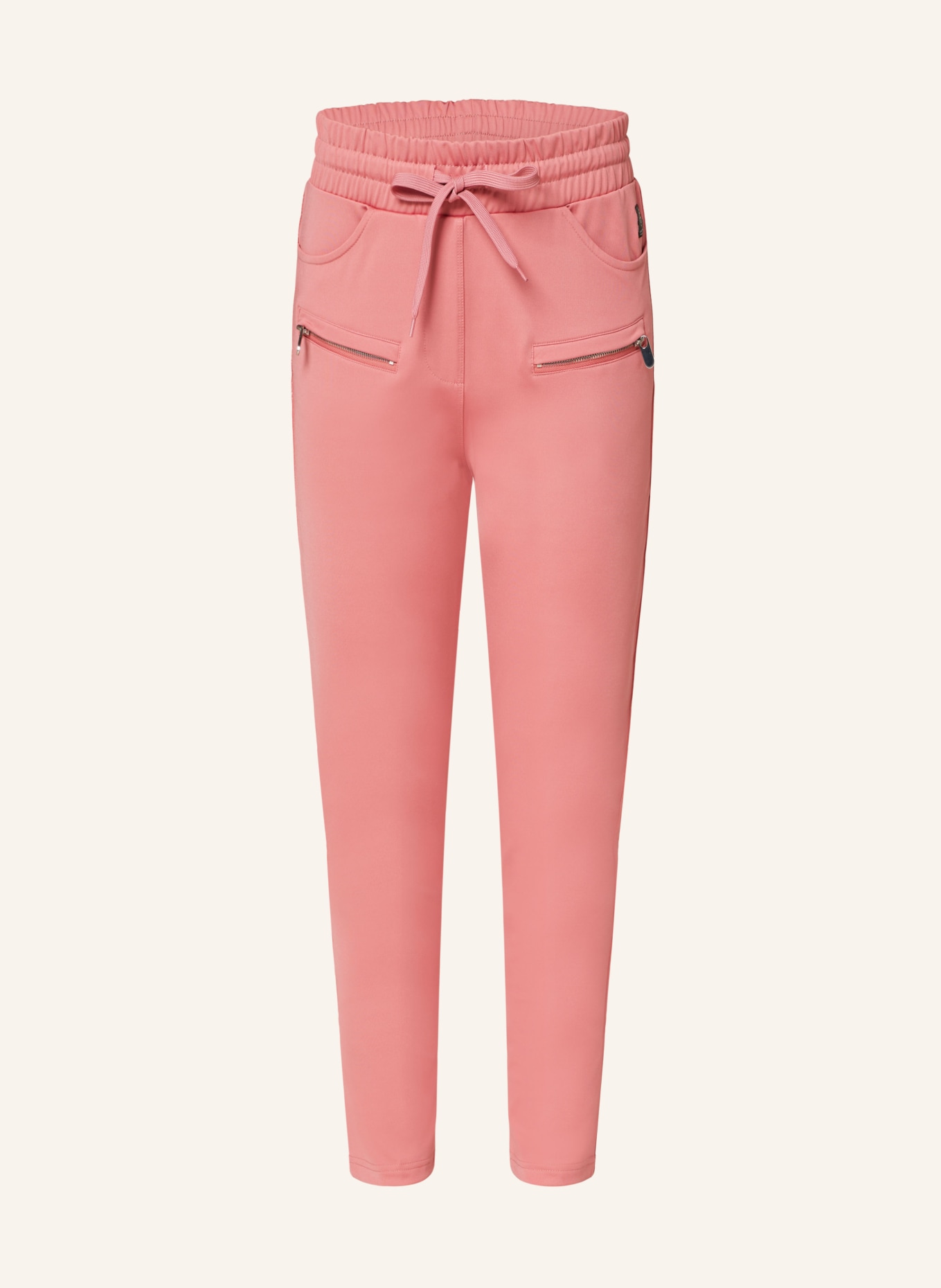 ELIAS RUMELIS Trousers ERILENA in jogger style, Color: PINK (Image 1)