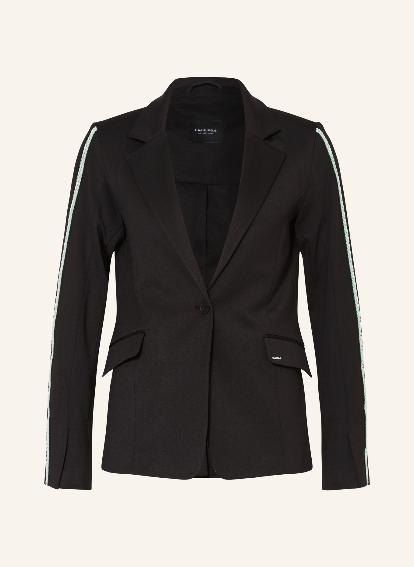 ELIAS RUMELIS Jersey blazer ERLYSANN, Color: BLACK (Image 1)