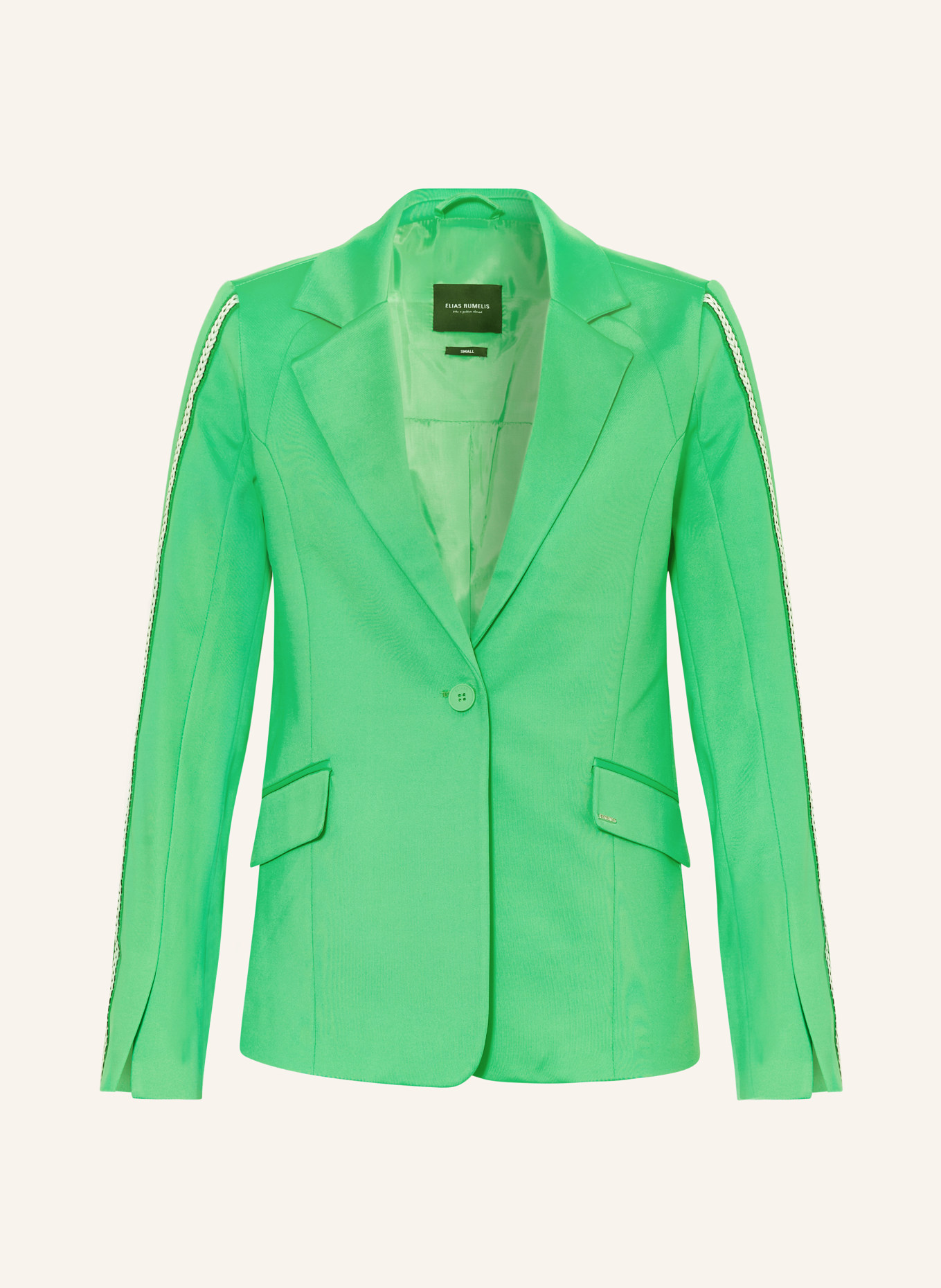 ELIAS RUMELIS Jersey blazer ERLYSANN, Color: GREEN (Image 1)