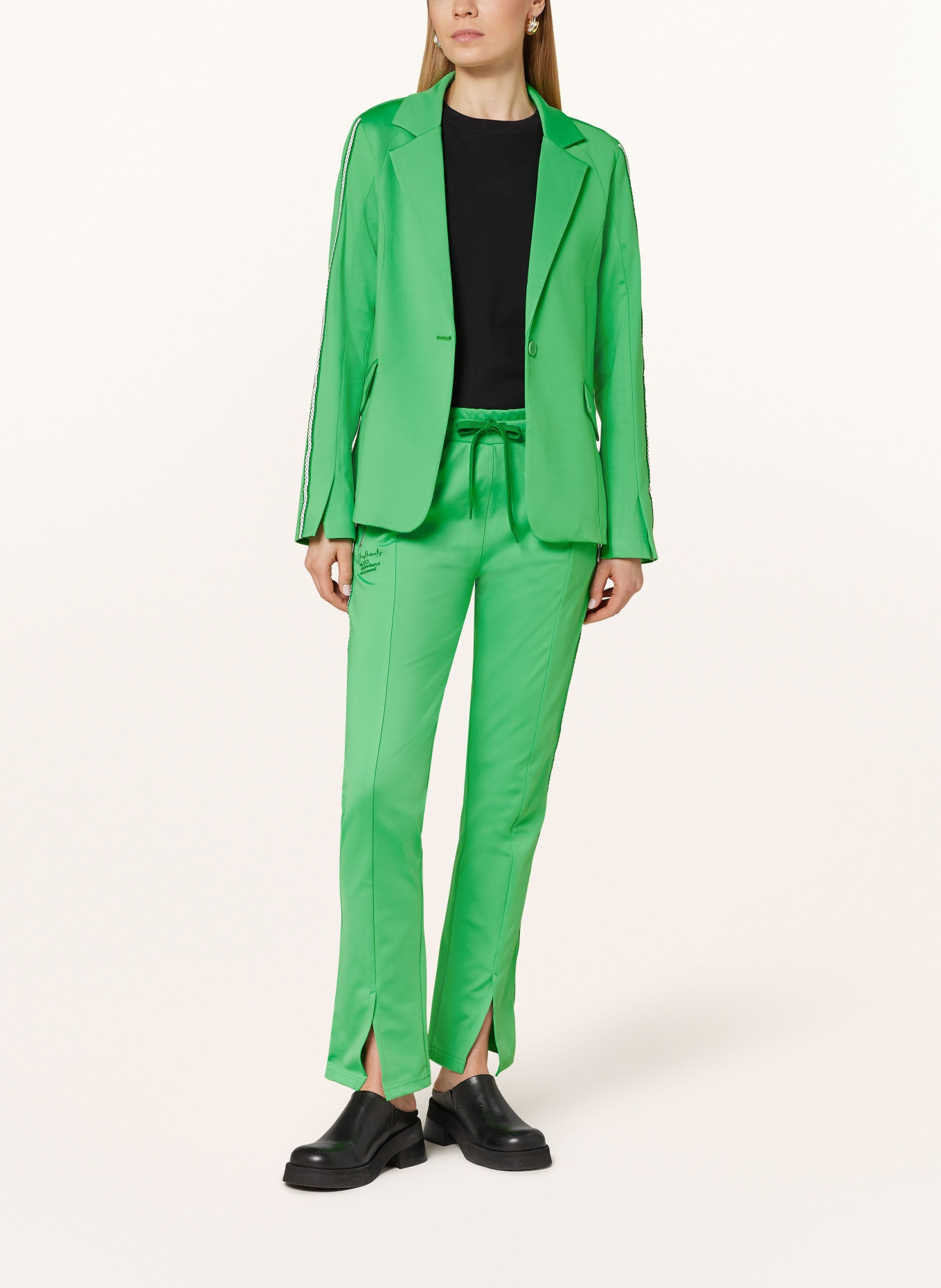 ELIAS RUMELIS Jersey blazer ERLYSANN, Color: GREEN (Image 2)