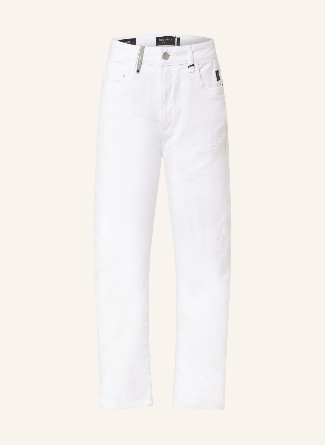 ELIAS RUMELIS Boyfriend Jeans JOANA, Farbe: 65 WHITE (Bild 1)
