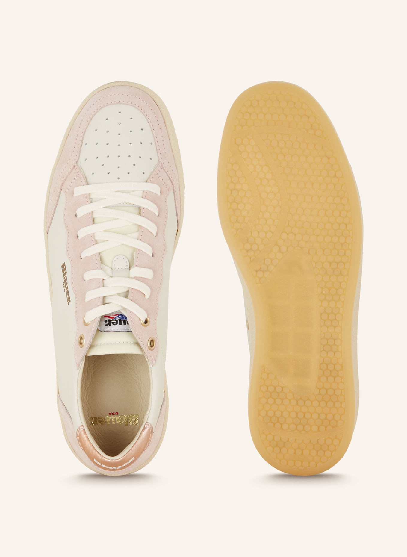 Blauer Sneakers OLYMPIA, Color: WHITE/ PINK (Image 5)