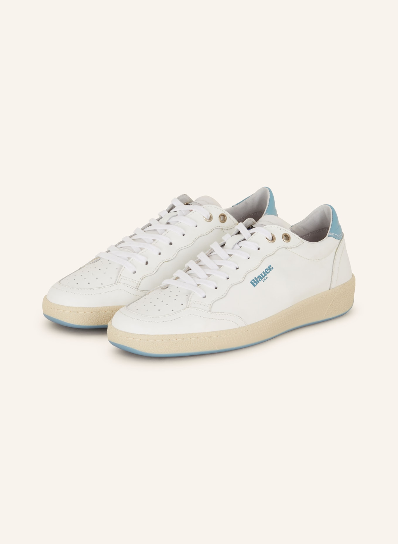 Blauer Sneakers OLYMPIA, Color: WHITE/ BLUE (Image 1)