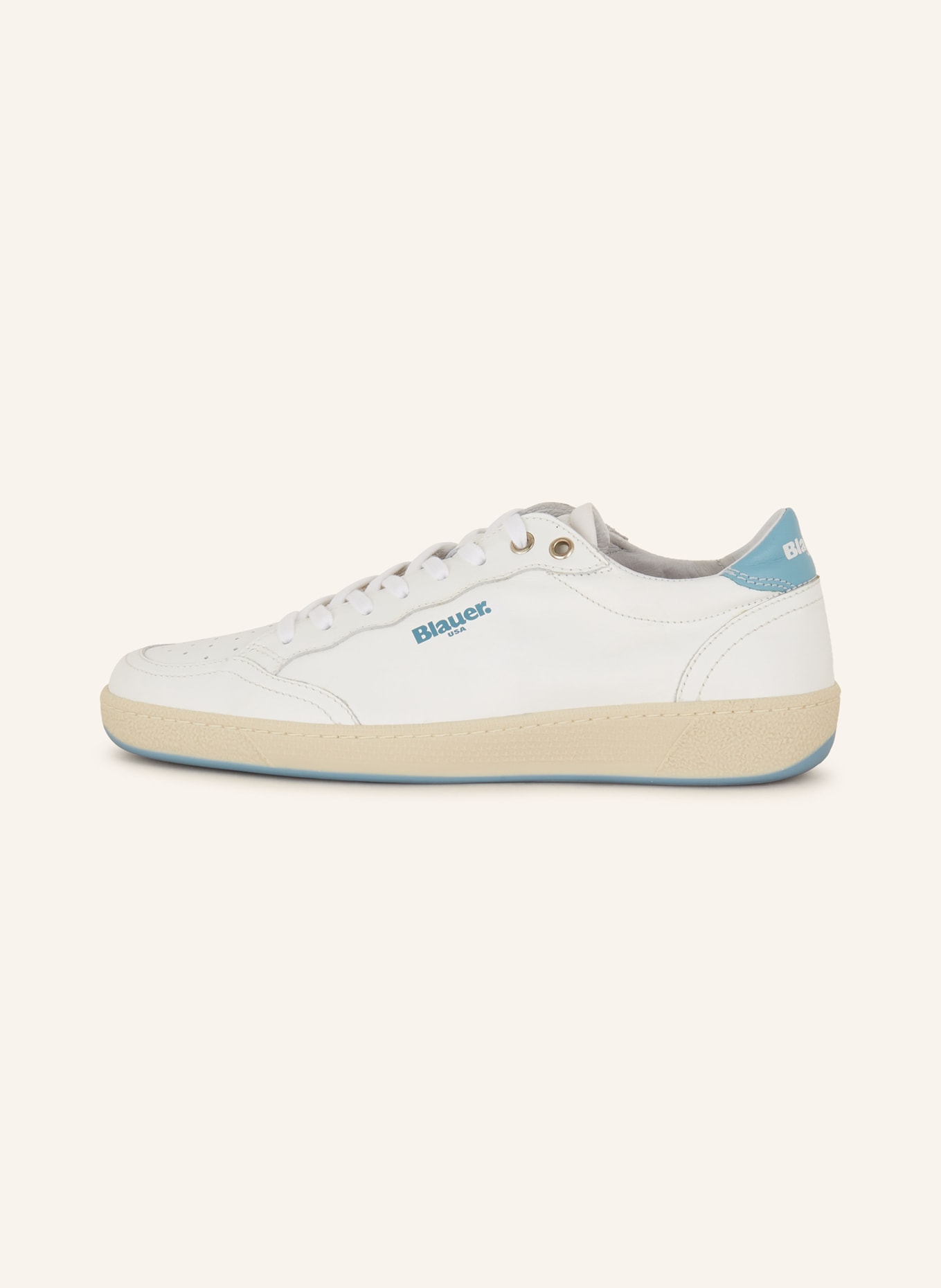 Blauer Sneakers OLYMPIA, Color: WHITE/ BLUE (Image 4)