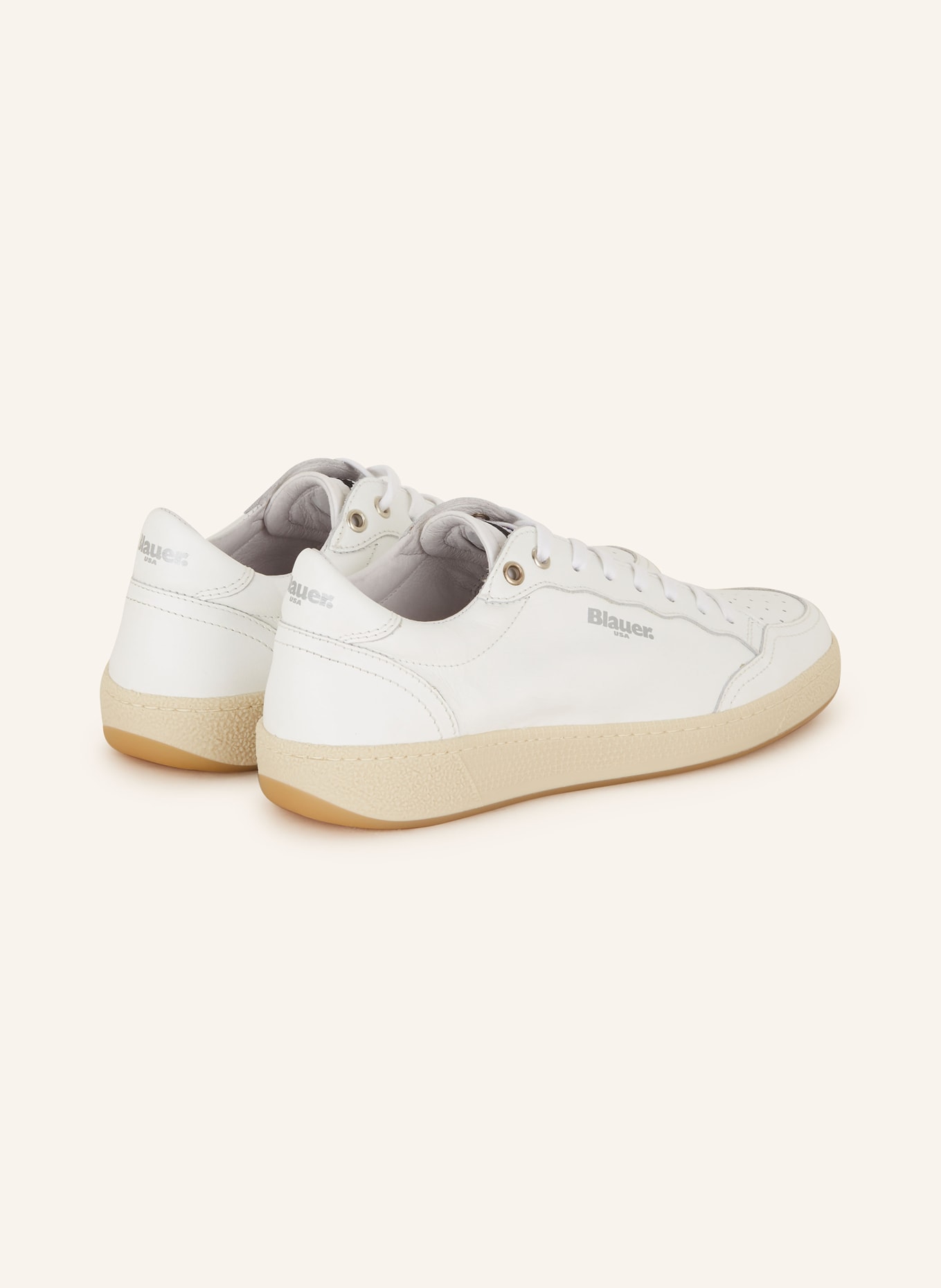 Blauer Sneaker OLYMPIA, Farbe: WEISS/ CREME (Bild 2)