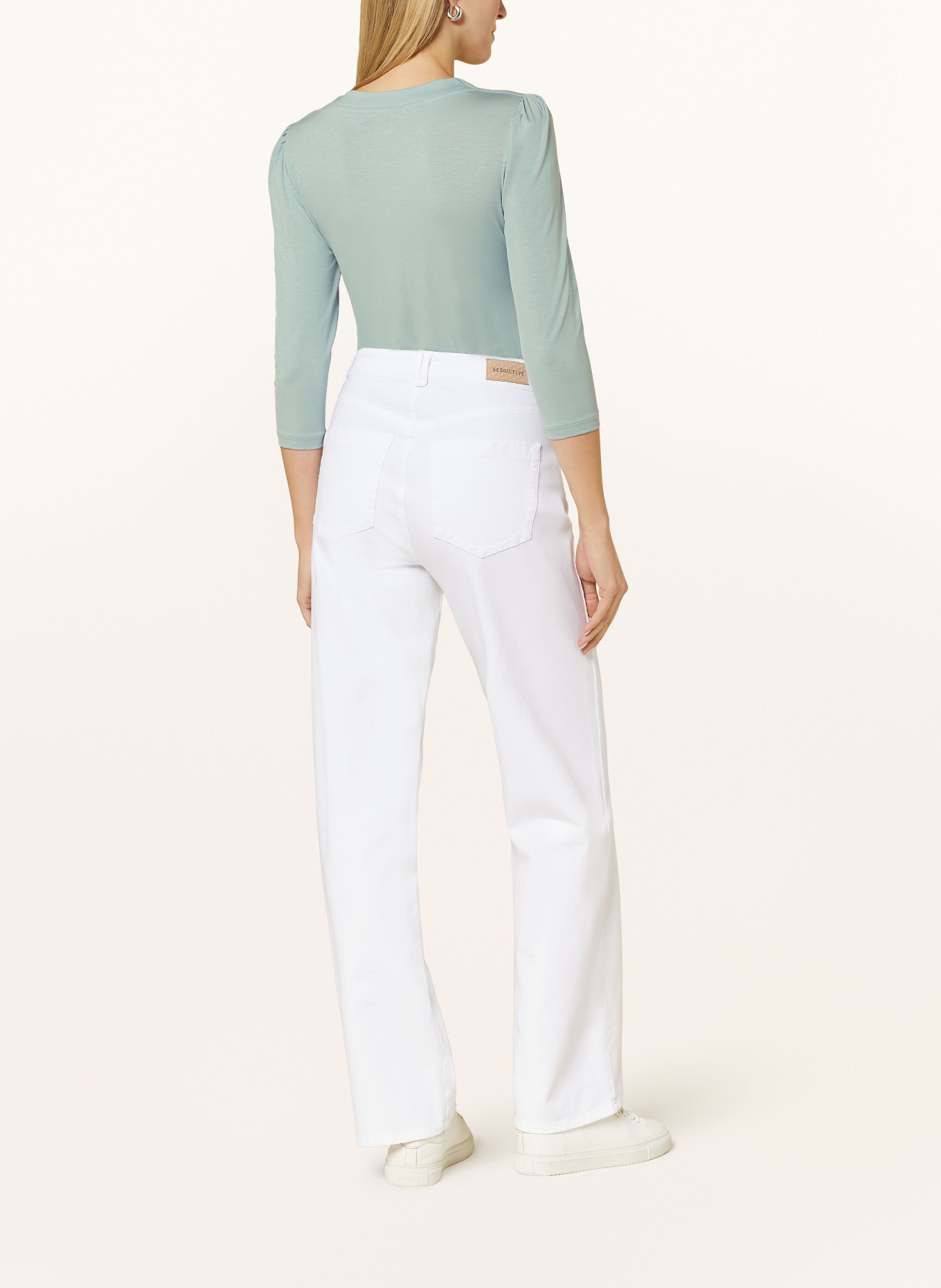 BEAUMONT Shirt with 3/4 sleeves, Color: LIGHT BLUE (Image 3)