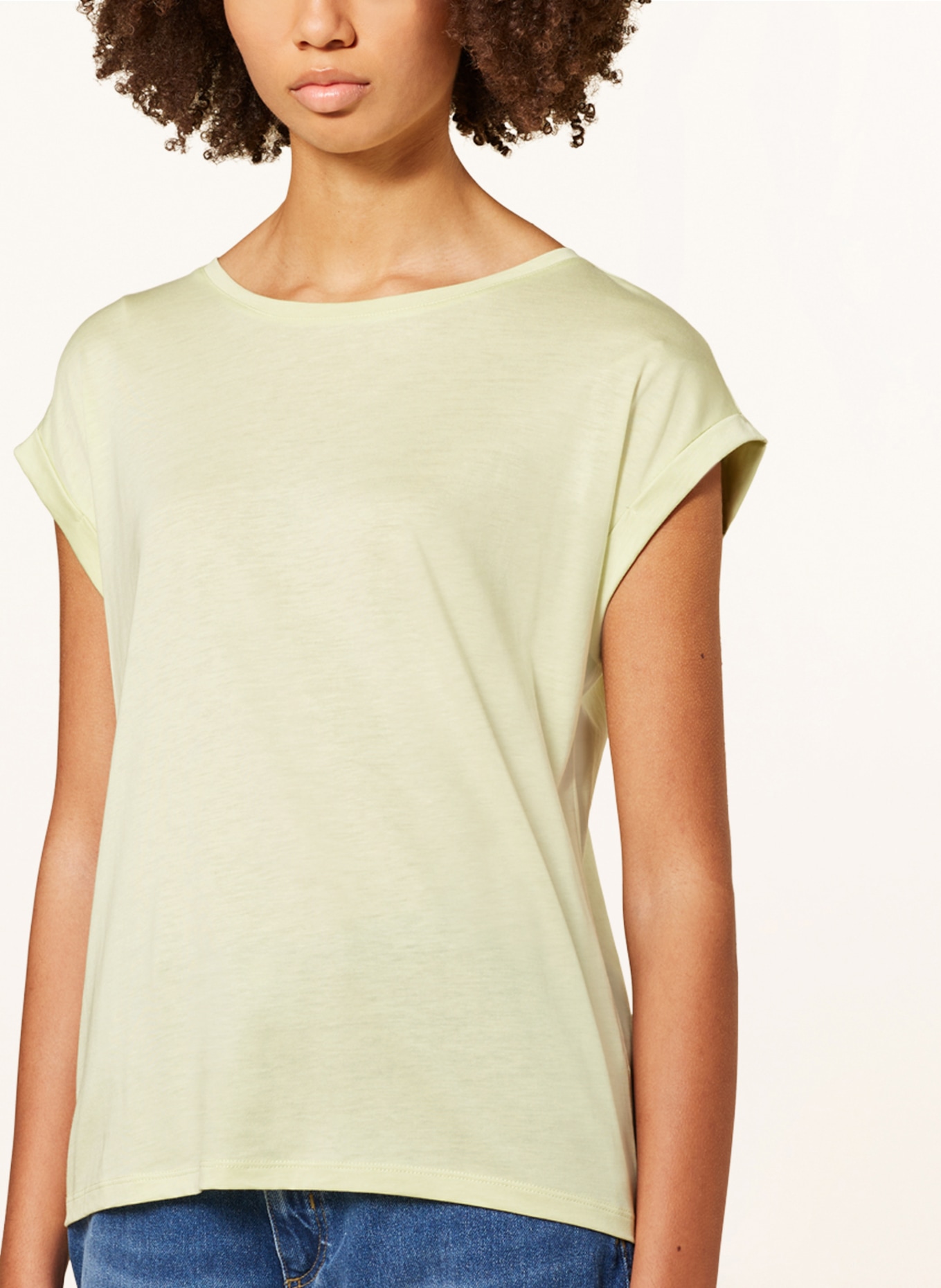 ARMEDANGELS T-shirt JILAANA, Color: LIGHT GREEN (Image 4)
