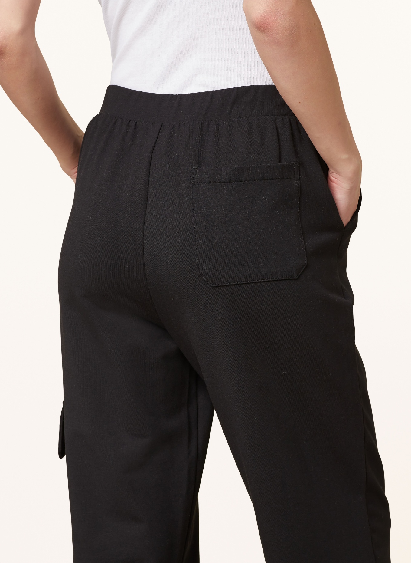 ARMEDANGELS Trousers GAABRIELE in jogger style, Color: BLACK (Image 5)