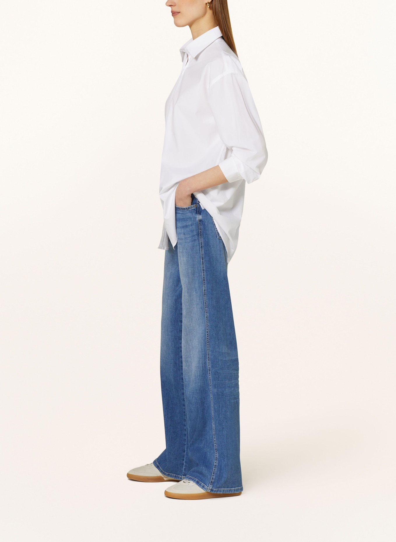 CAMBIO Straight Jeans AIMEE, Color: 5240 medium summer wash (Image 4)