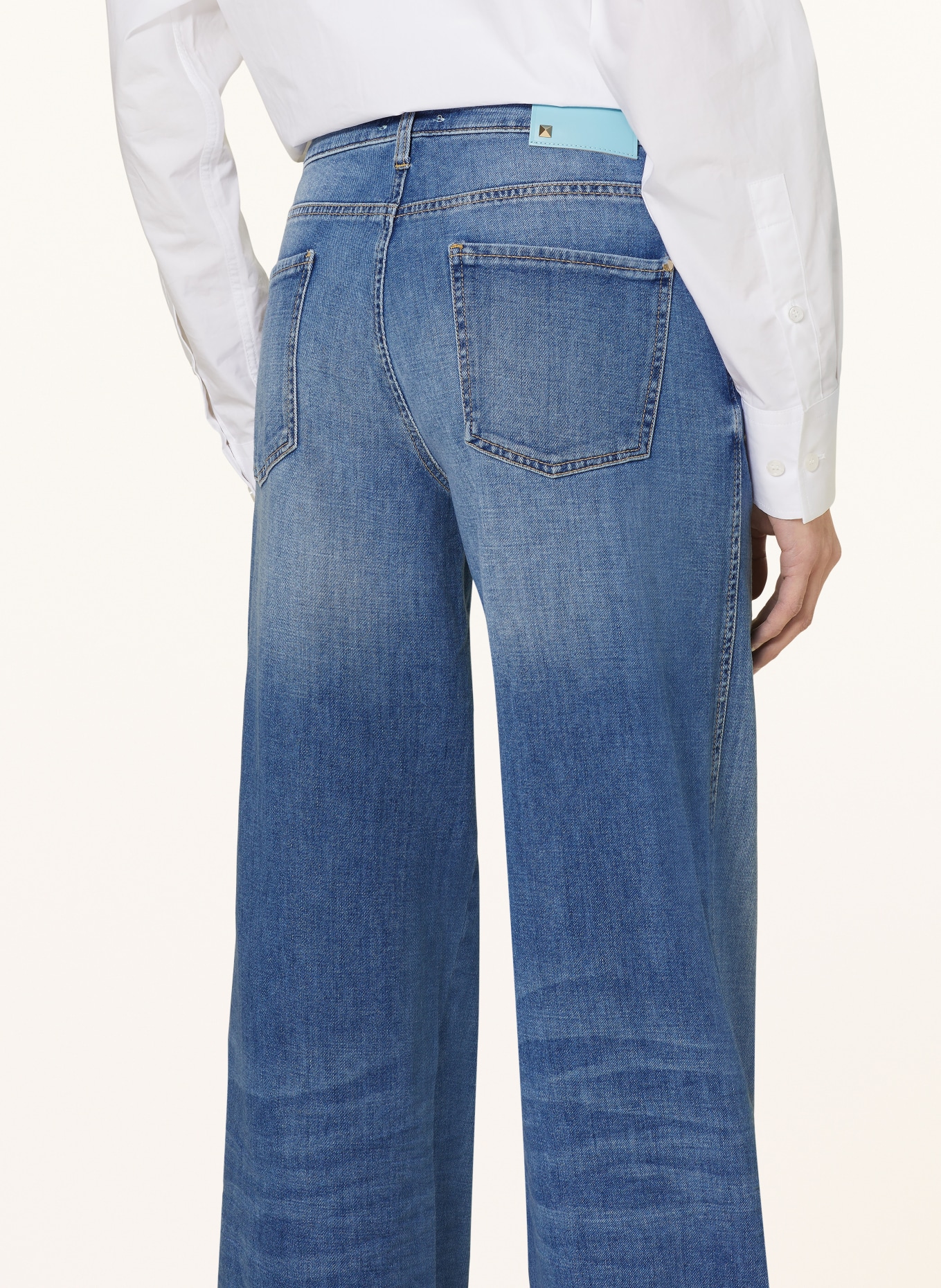 CAMBIO Straight Jeans AIMEE, Color: 5240 medium summer wash (Image 5)