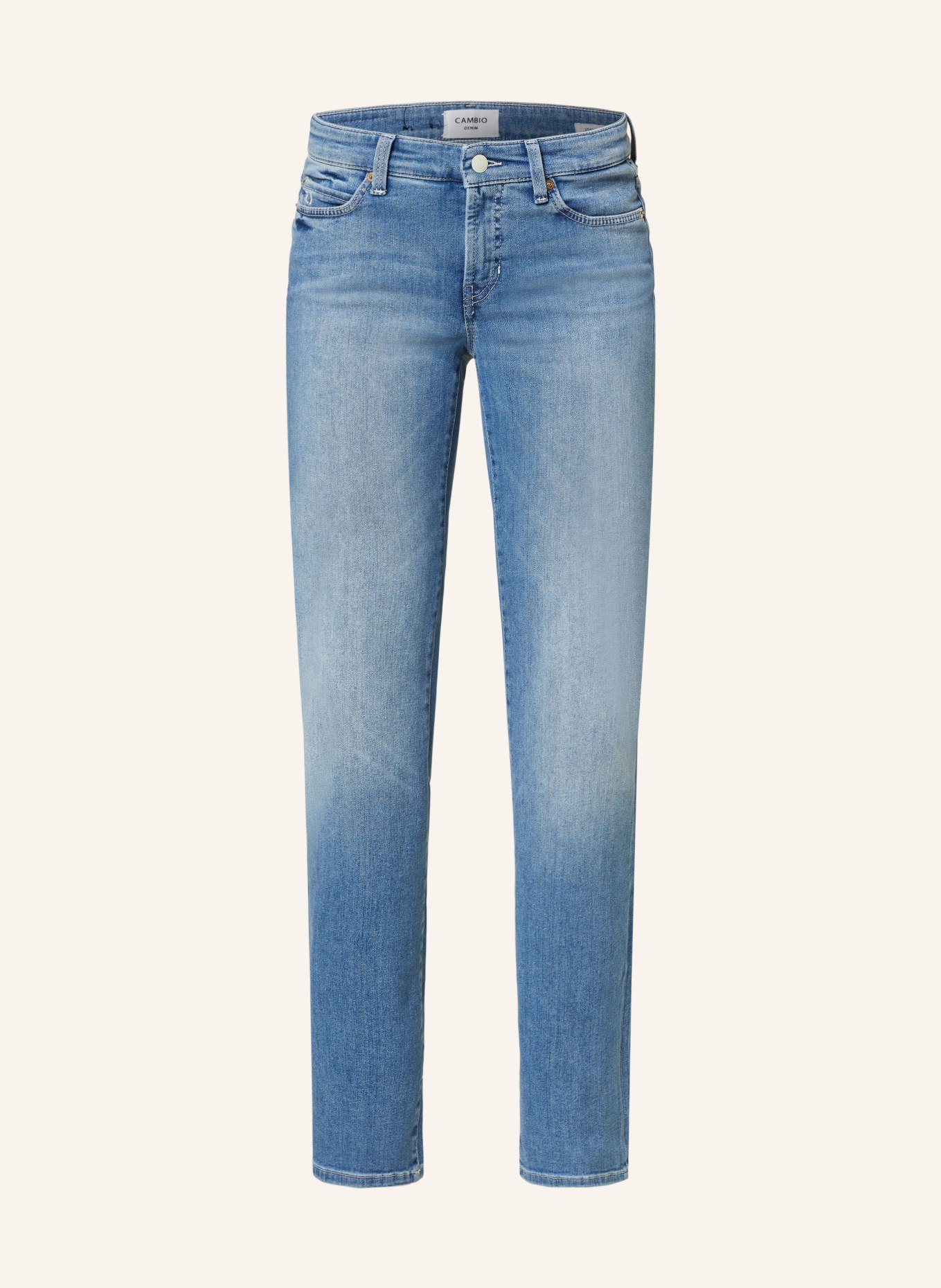 CAMBIO Straight jeans PARIS, Color: 5242 sunny mid splinted (Image 1)