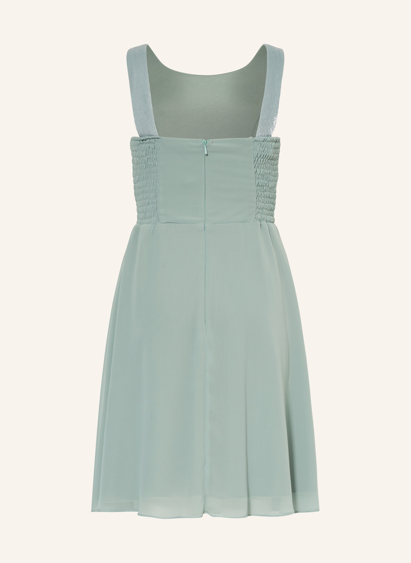 G.O.L. FINEST COLLECTION Kleid mit Glitzergarn und Cut-outs, Farbe: MINT (Bild 2)