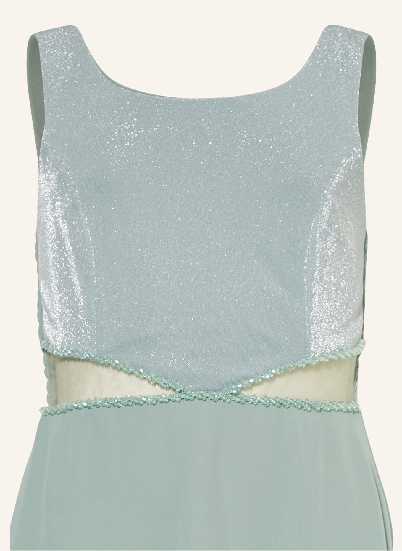 G.O.L. FINEST COLLECTION Kleid mit Glitzergarn und Cut-outs, Farbe: MINT (Bild 3)