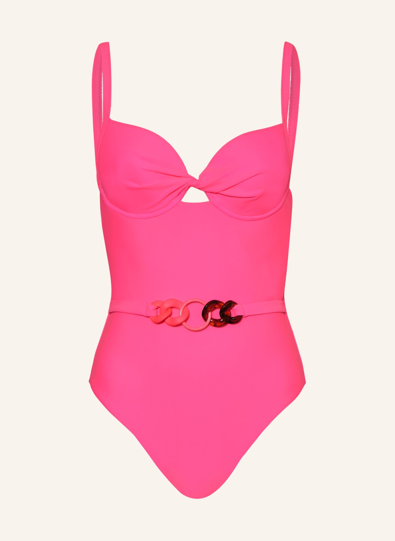 SPORTALM Underwire swimsuit, Color: PINK (Image 1)