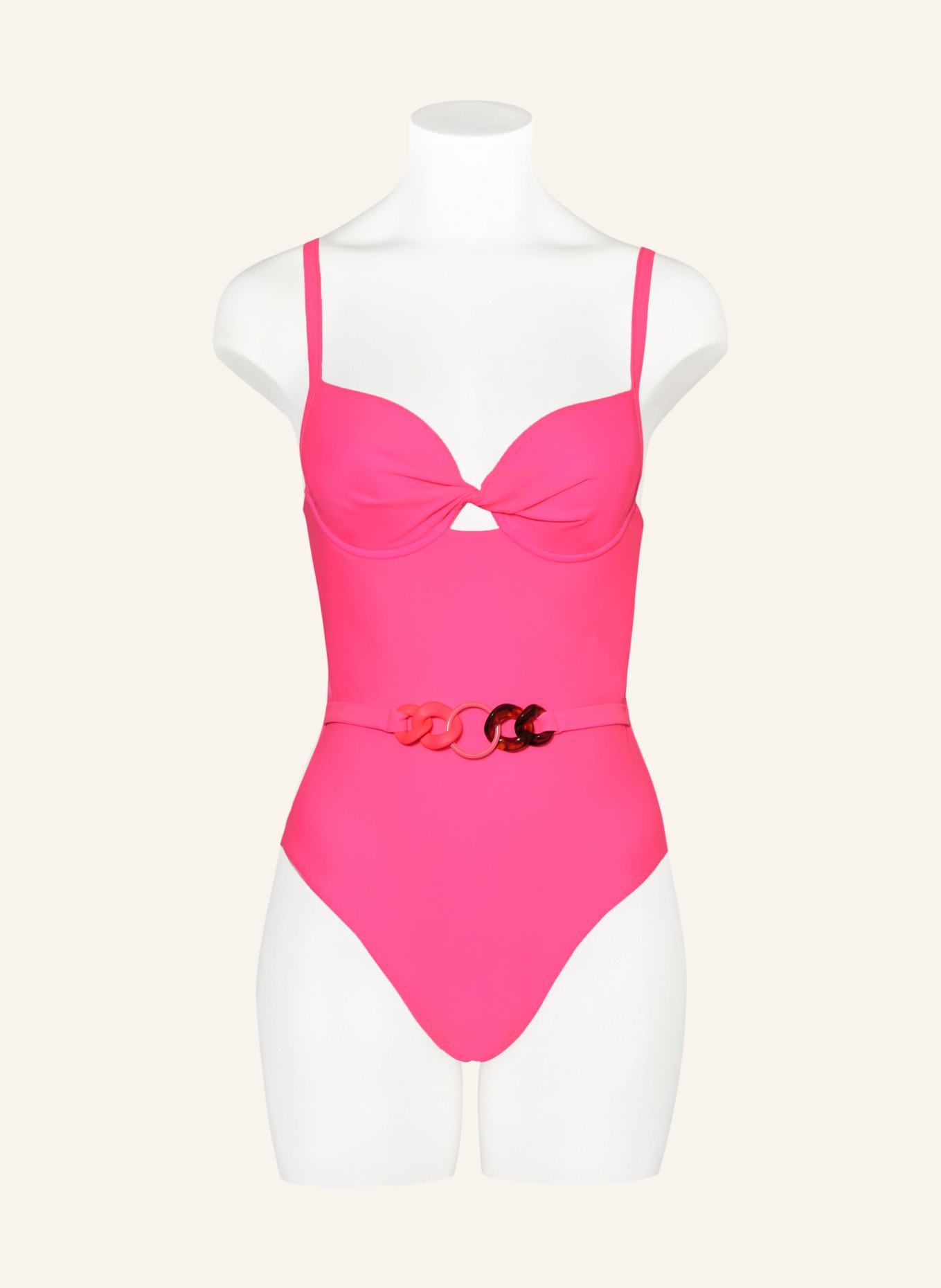 SPORTALM Underwire swimsuit, Color: PINK (Image 2)