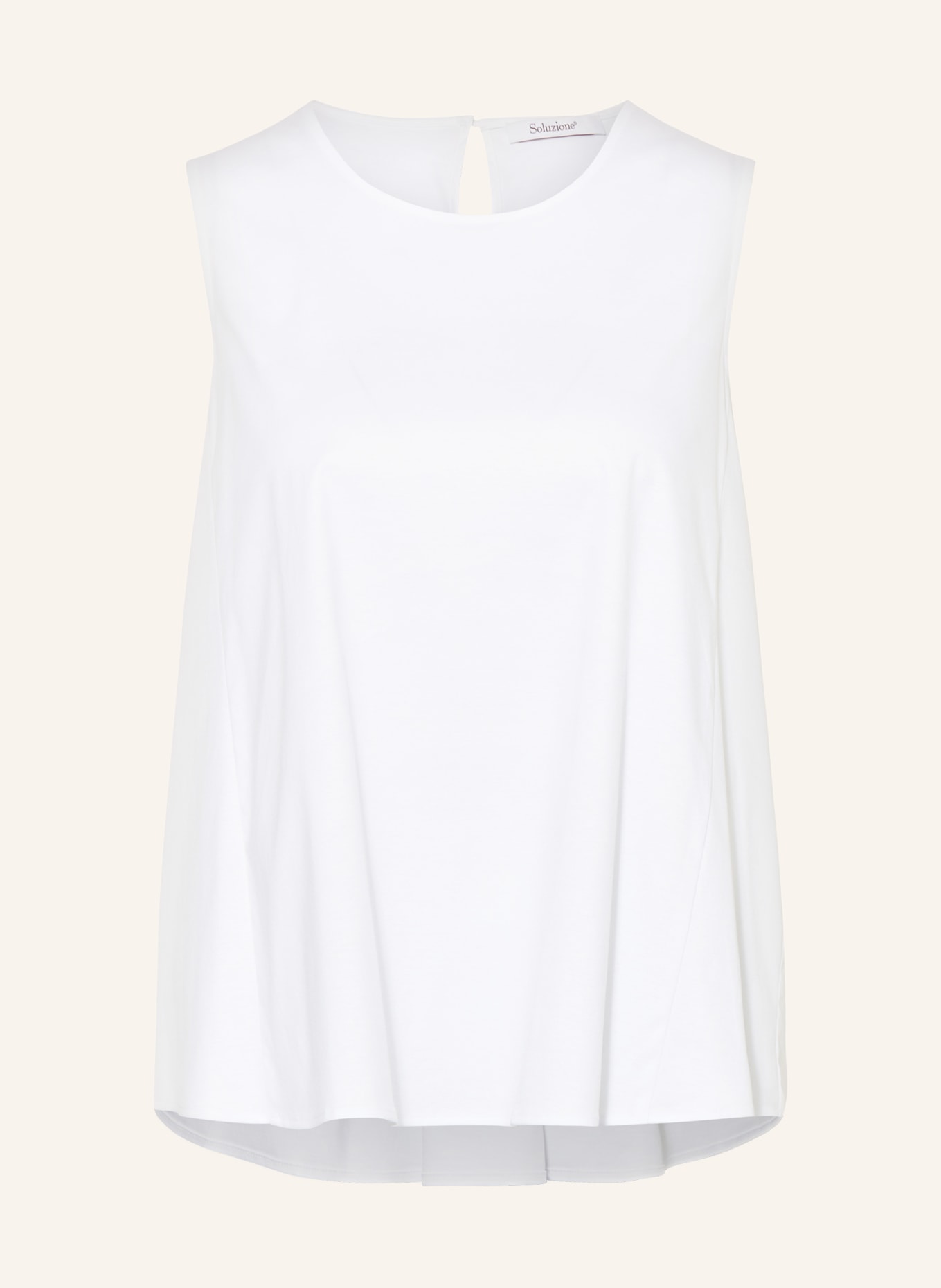 Soluzione Blouse top, Color: WHITE (Image 1)