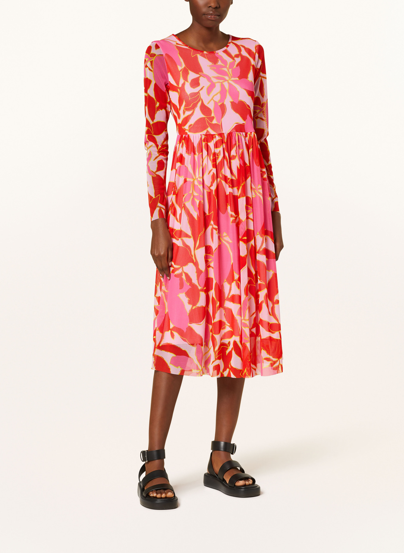 Smith & Soul Dress, Color: NEON RED/ NEON PINK/ NEON YELLOW (Image 2)