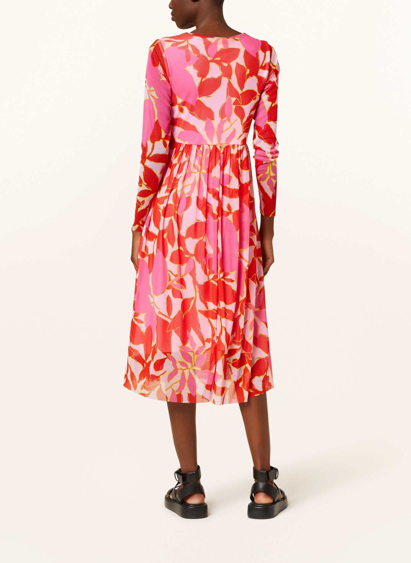 Smith & Soul Dress, Color: NEON RED/ NEON PINK/ NEON YELLOW (Image 3)