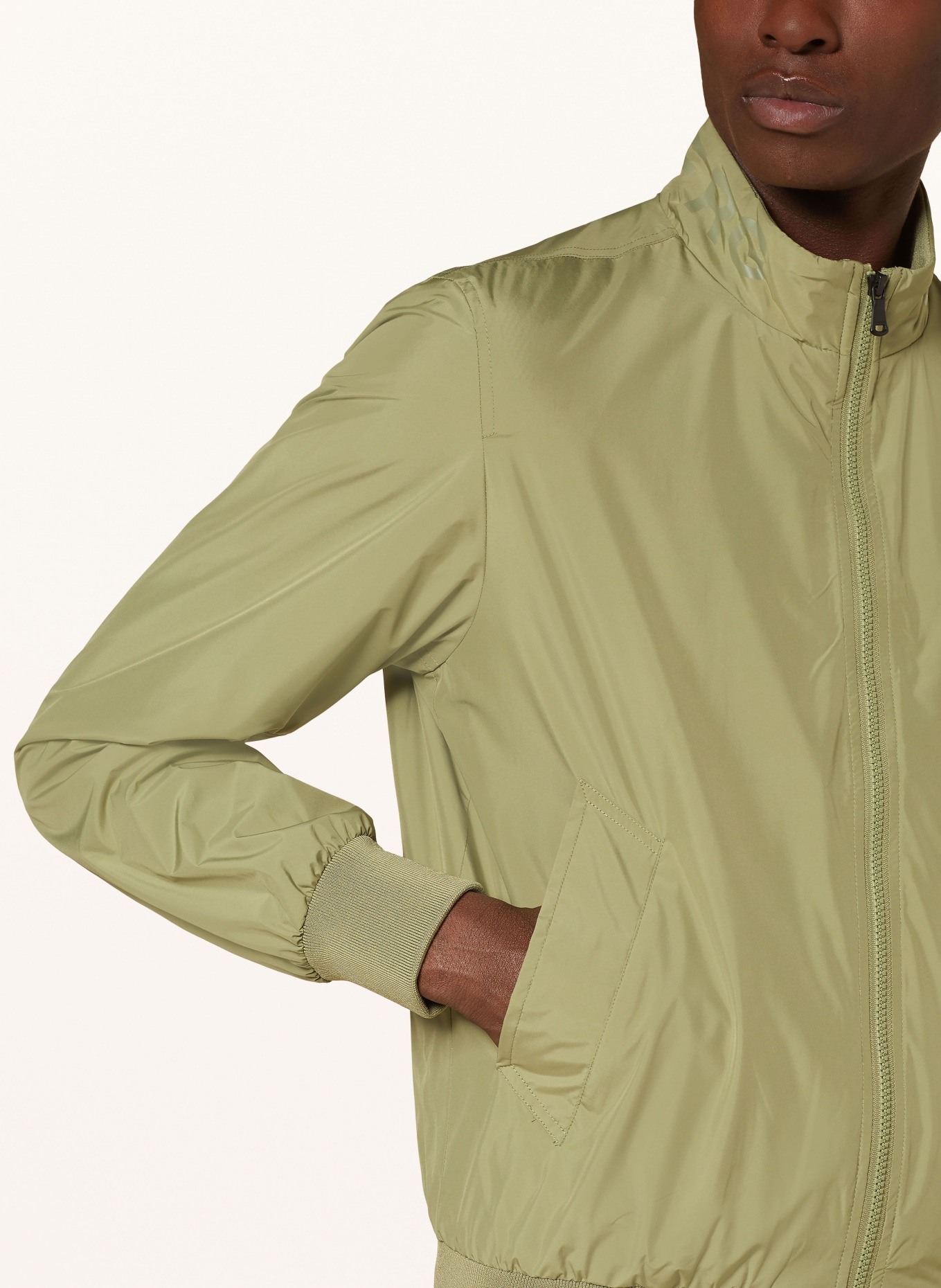 J.LINDEBERG Bomber jacket, Color: OLIVE (Image 4)