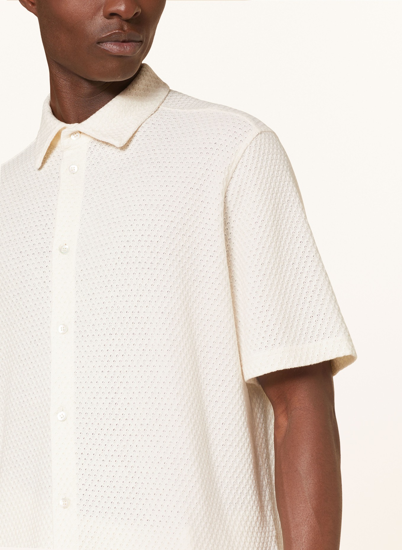 J.LINDEBERG Knit shirt regular fit, Color: WHITE (Image 4)