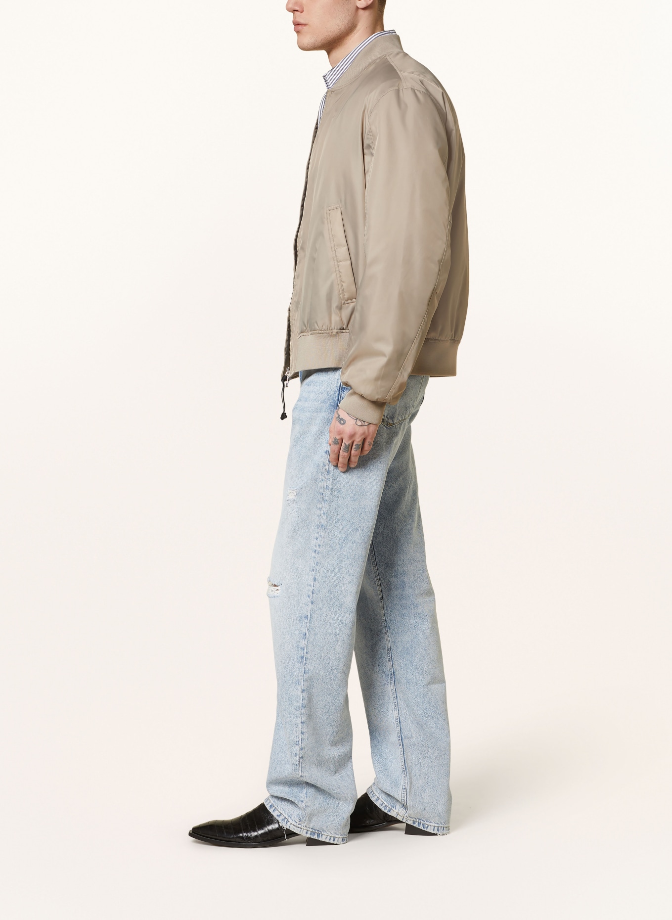 DRYKORN Jeans BAGGZY Relaxed Fit, Farbe: HELLBLAU (Bild 4)