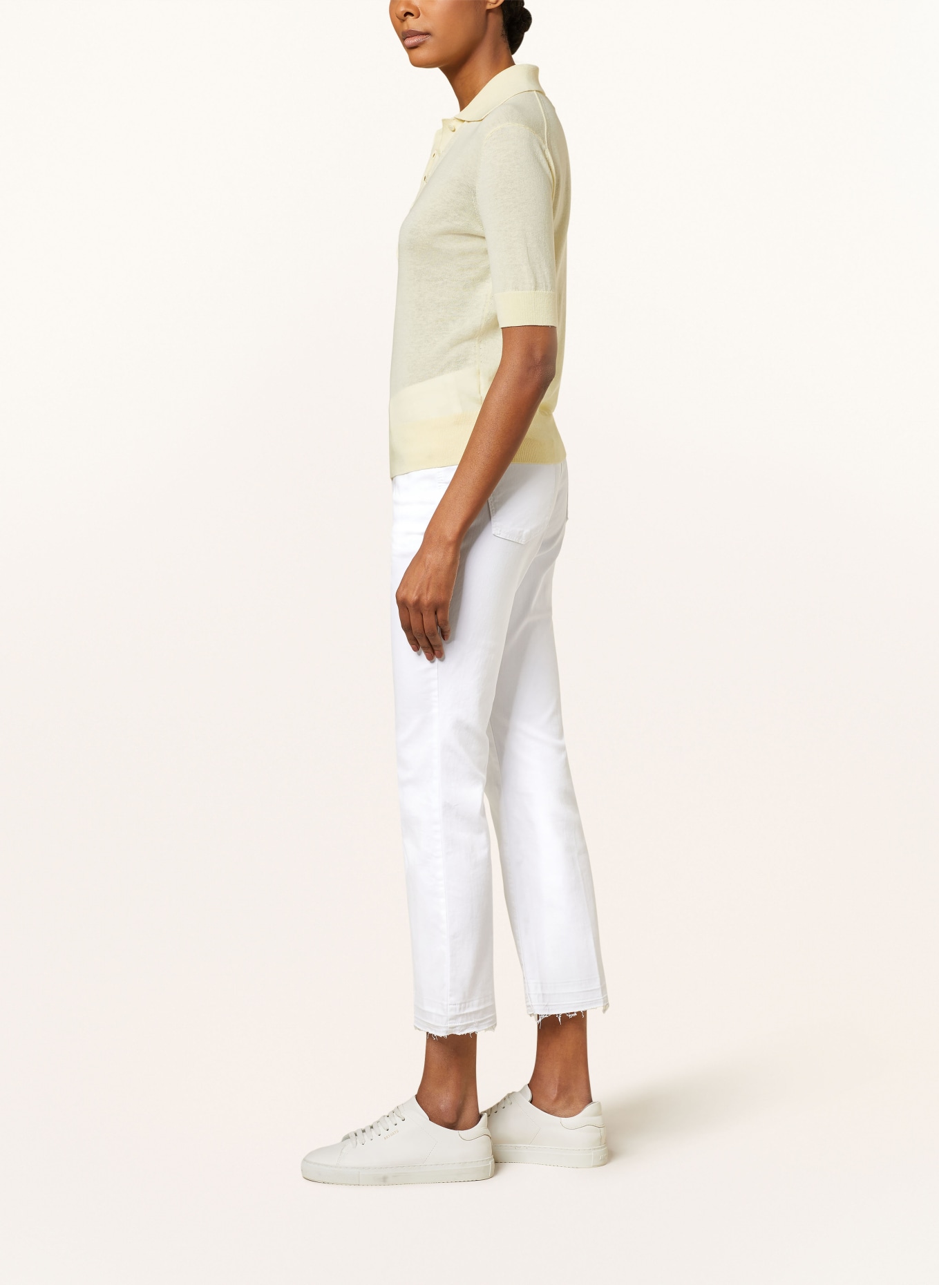 MAC Flared jeans DREAM KICK, Color: D010 WHITE DENIM (Image 4)