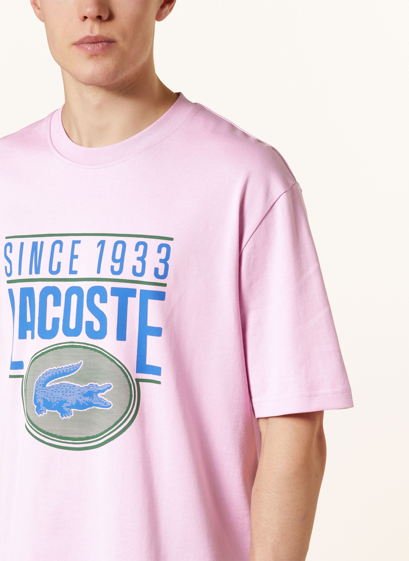 LACOSTE T-Shirt, Farbe: ROSA (Bild 4)