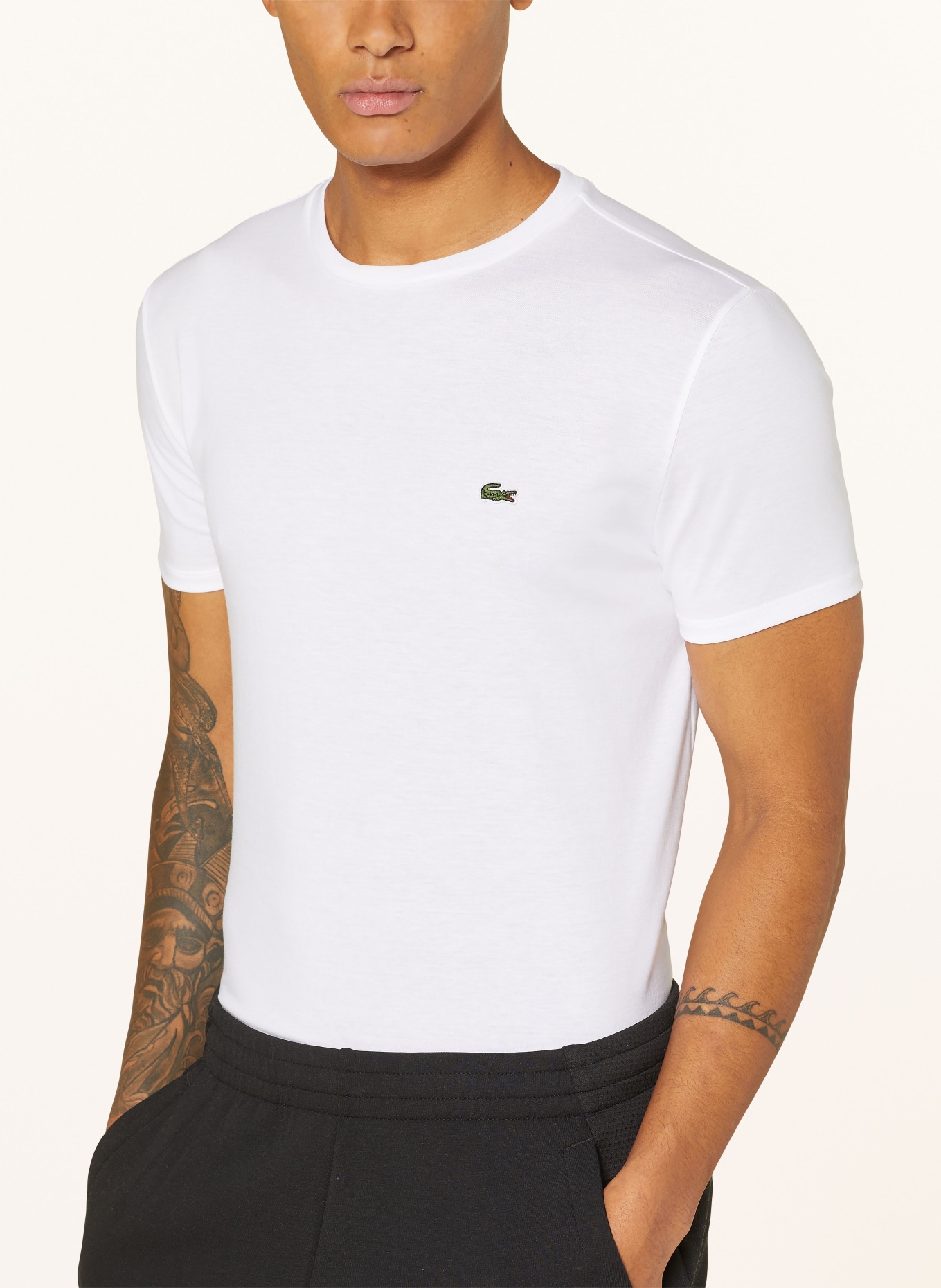 LACOSTE T-Shirt, Farbe: WEISS (Bild 4)