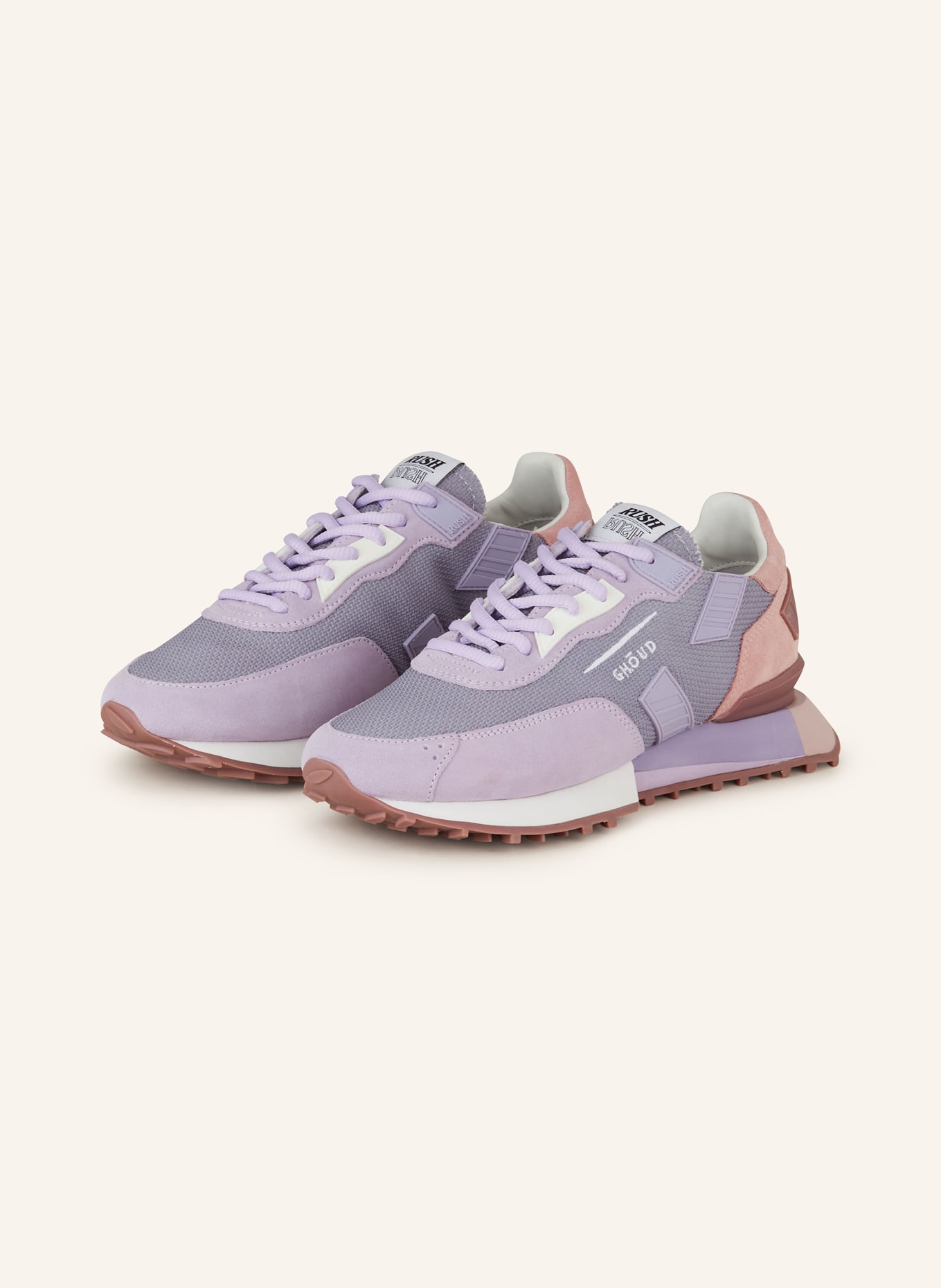 GHOUD Sneakers RUSH GROOVE, Color: LIGHT PURPLE/ PINK (Image 1)