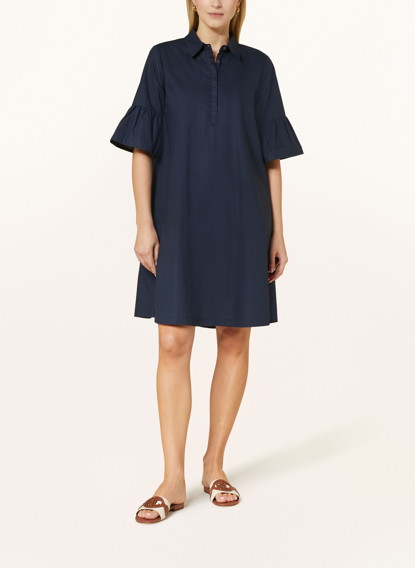 CATNOIR Kleid mit 3/4-Arm, Farbe: 69 NAVY (Bild 2)