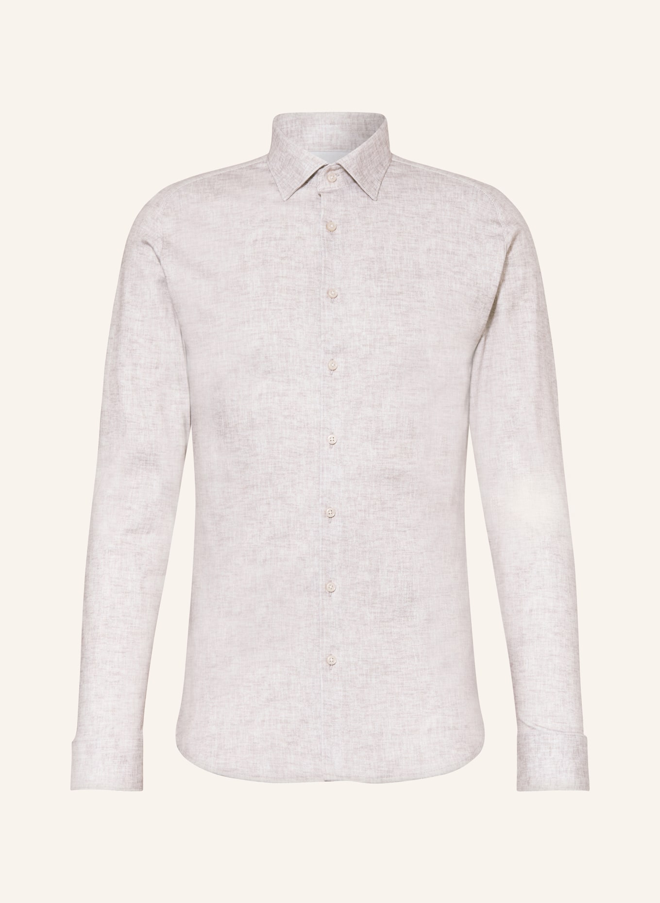 DESOTO Jersey shirt slim fit, Color: 816 canvas linen (Image 1)