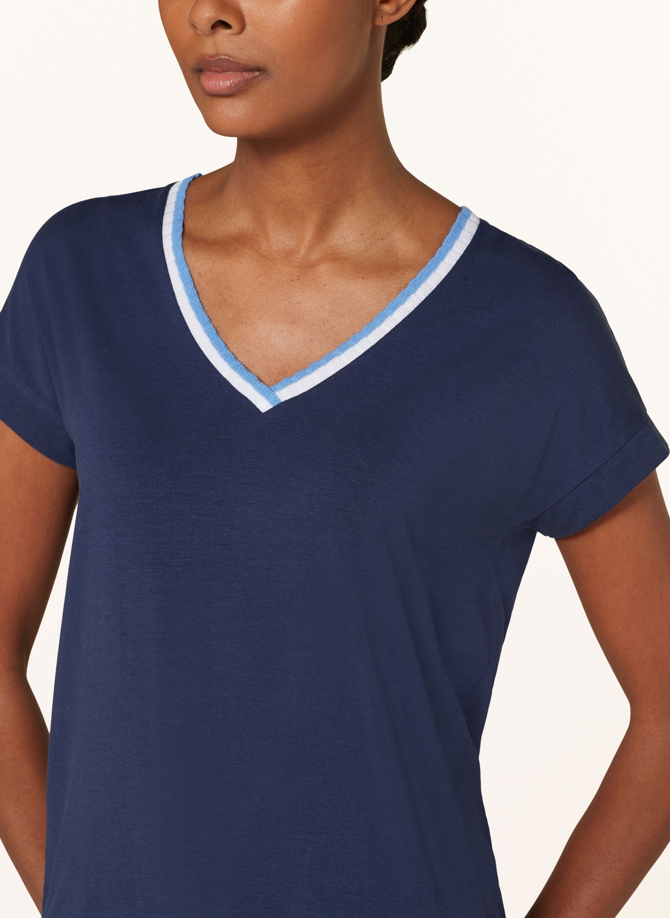 MORE & MORE T-shirt, Color: DARK BLUE (Image 4)