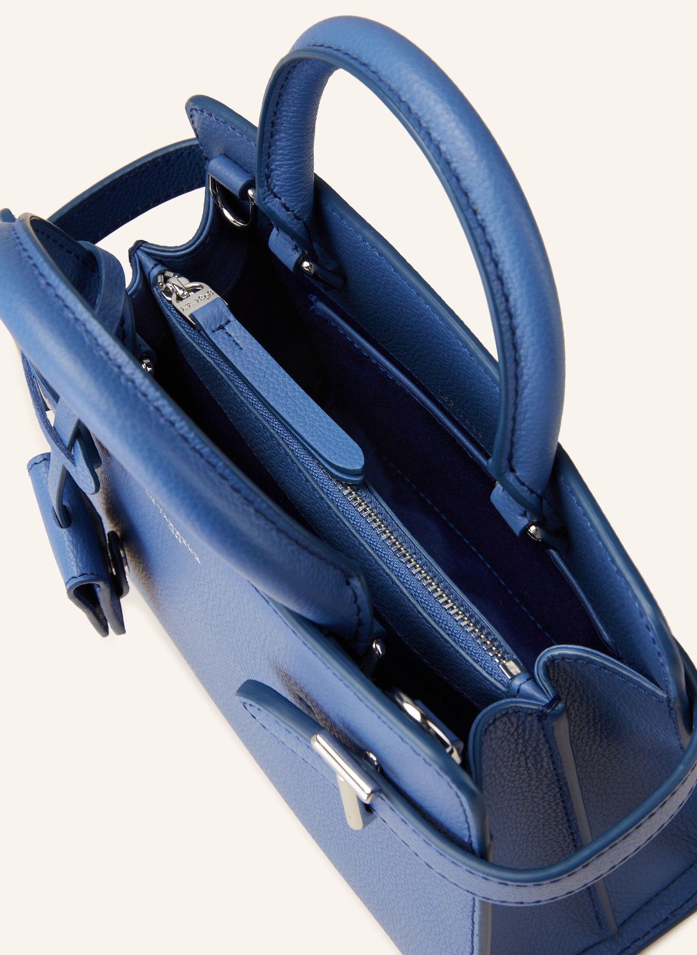 LE TANNEUR Crossbody bag EMILIE, Color: BLUE (Image 3)