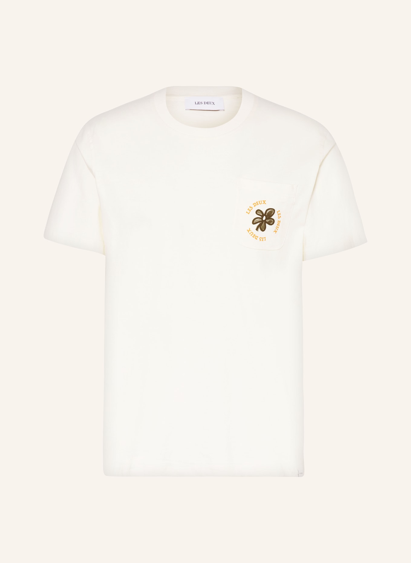 LES DEUX T-Shirt DUALITY, Farbe: BEIGE (Bild 1)