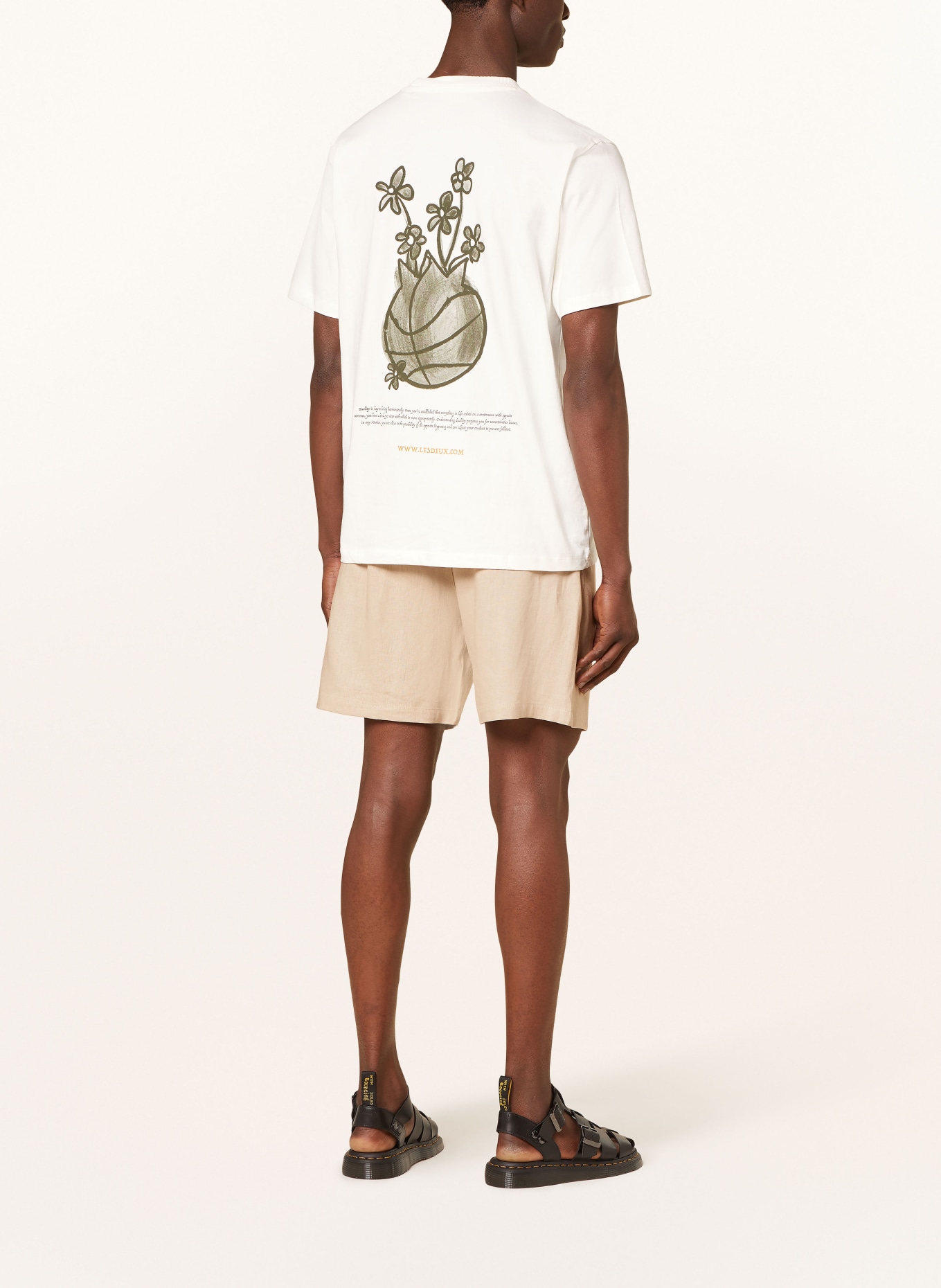 LES DEUX T-Shirt DUALITY, Farbe: BEIGE (Bild 2)