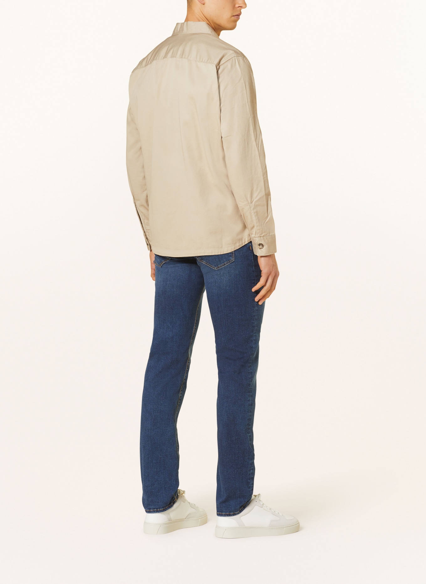 ALBERTO Spodnie PIPE w stylu dresowym regular fit, Kolor: 884 (Obrazek 3)