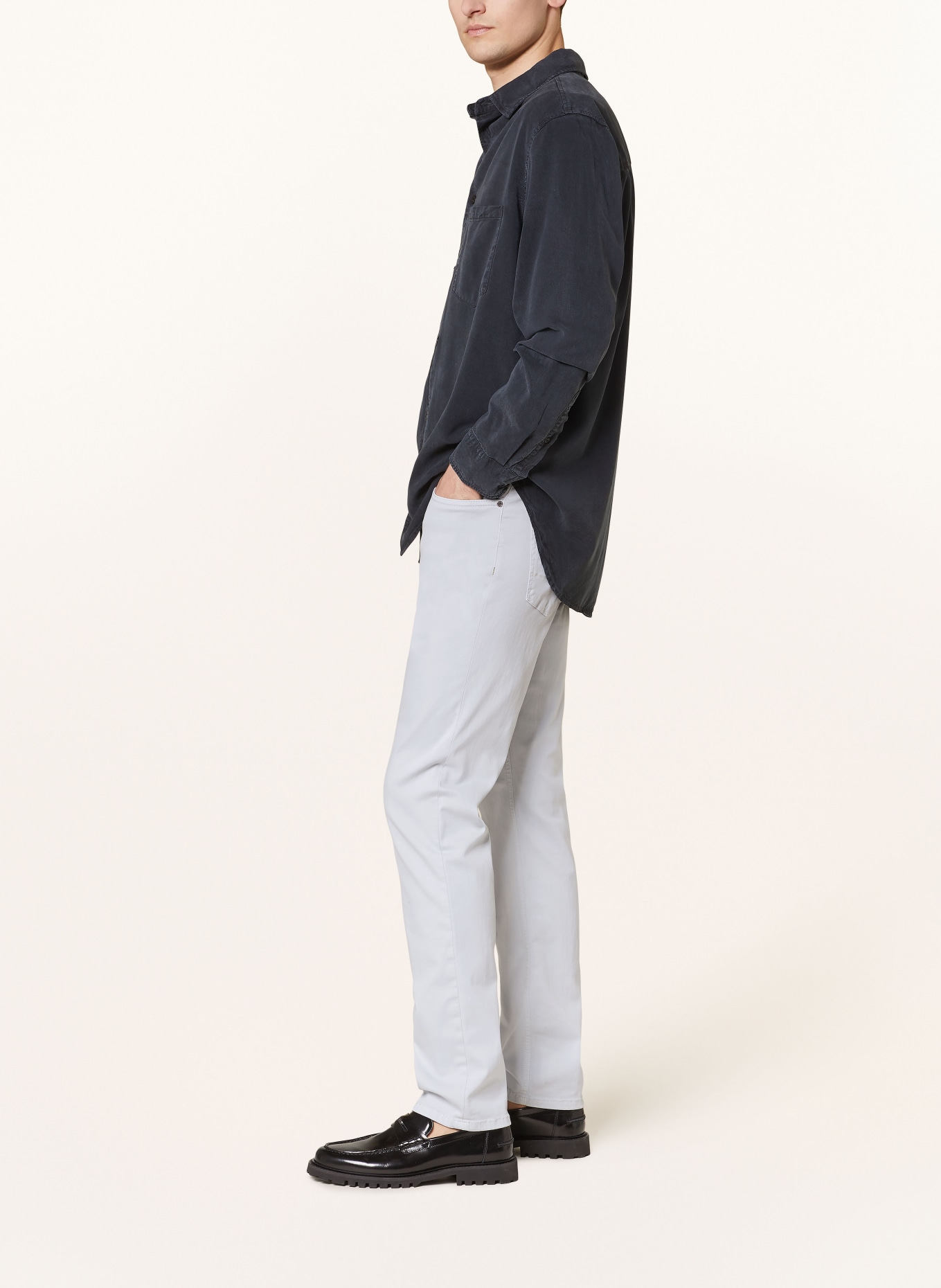 ALBERTO Jeans PIPE Regular Fit, Farbe: HELLGRAU (Bild 4)