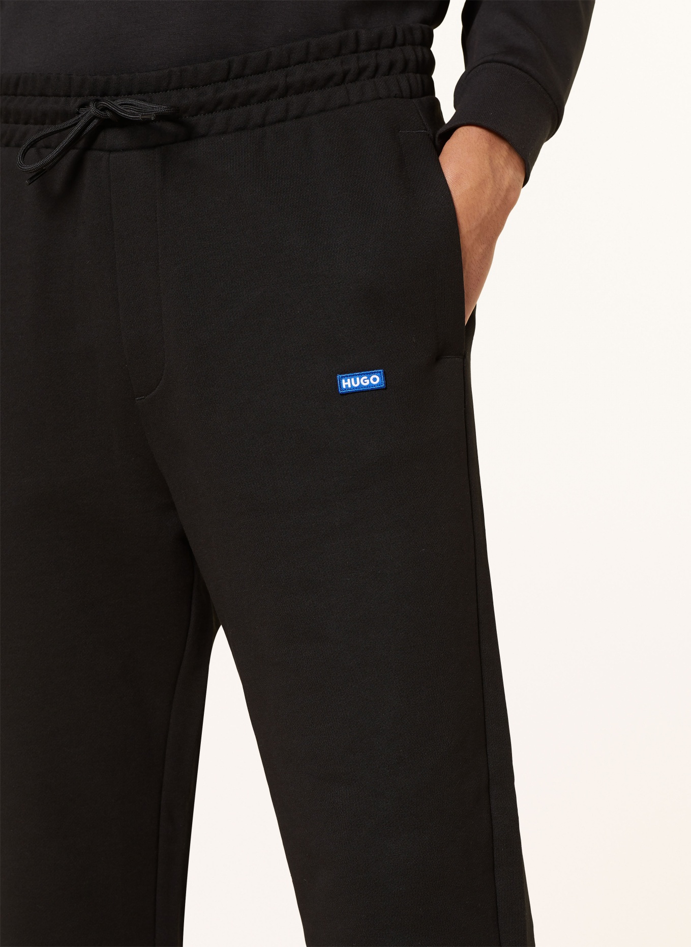 HUGO BLUE Sweatpants NANETTI, Color: BLACK (Image 5)